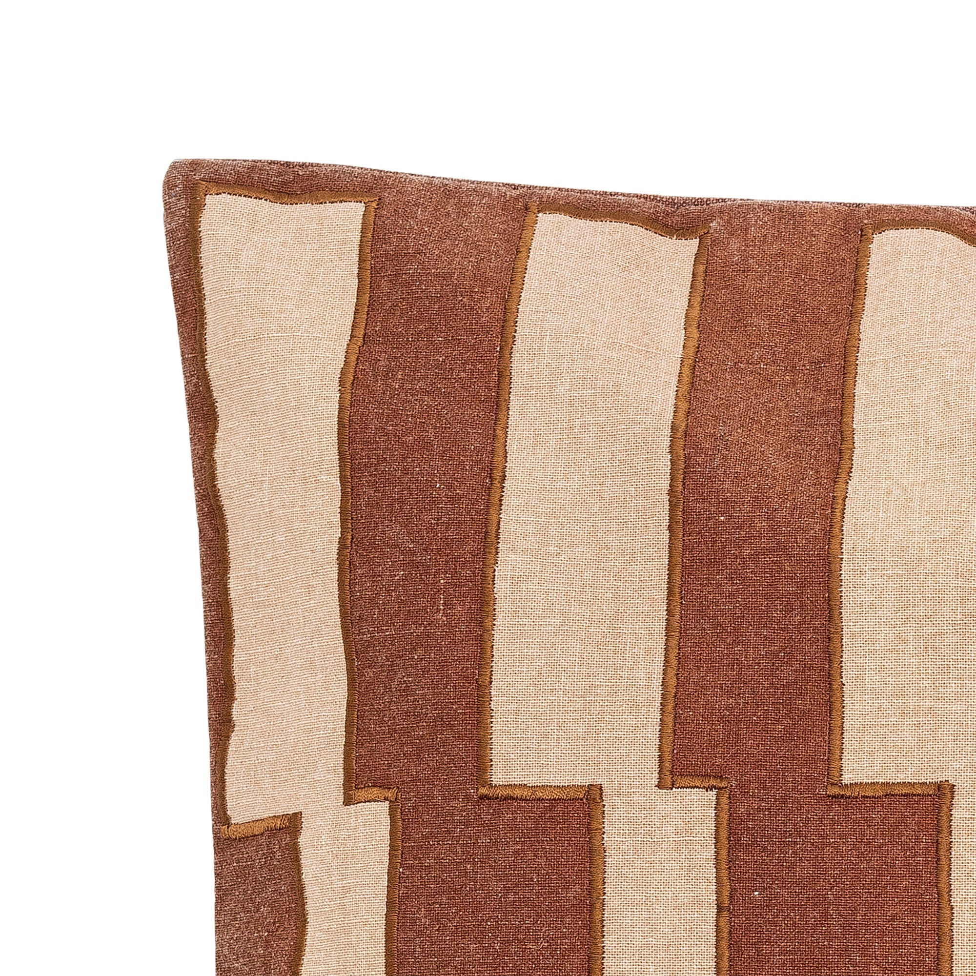 [product_category]-Bloomingville Cowes Cushion, Brown, Cotton OEKO-TEX®-Bloomingville-5711173329960-82062130-BLO-2