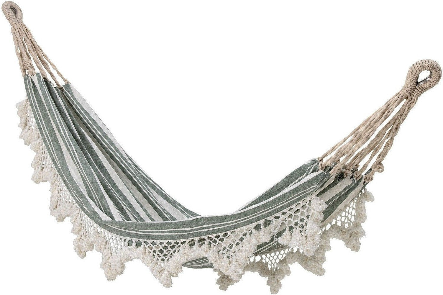 [product_category]-Bloomingville Cruz Hammock, Green, Cotton-Bloomingville-5711173302581-82058260-BLO-1