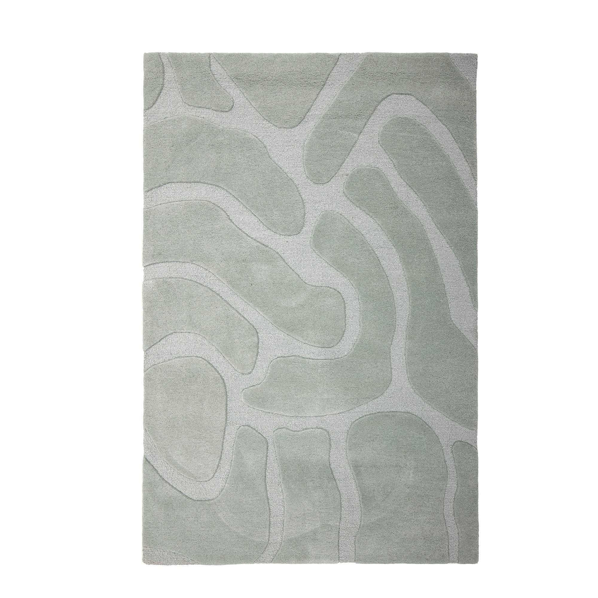 [product_category]-Bloomingville Darlington Rug, Green, Wool-Bloomingville-5711173322763-82062140-BLO-2