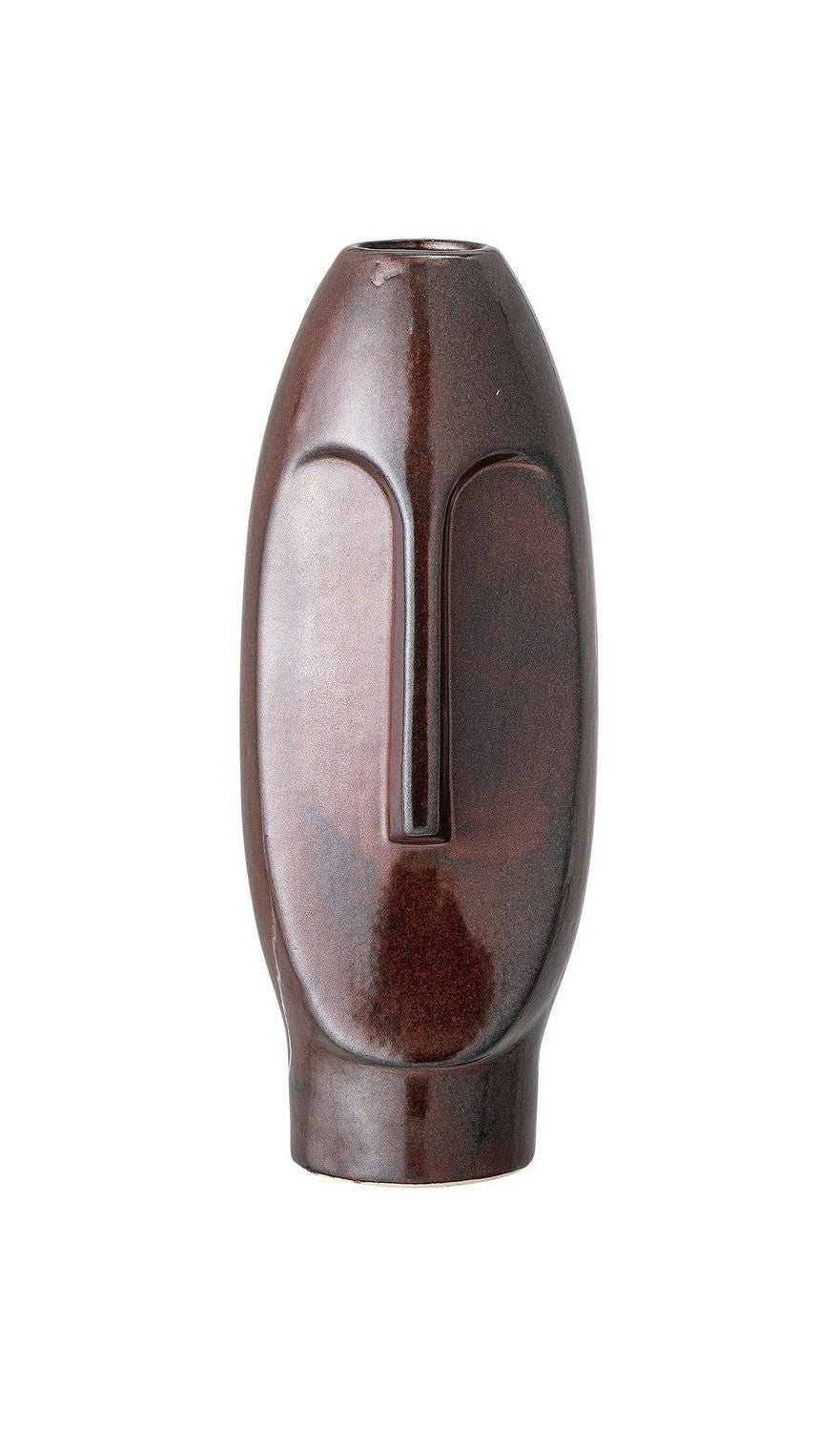 Bloomingville Daviid Vase, Brown, Steinzeug