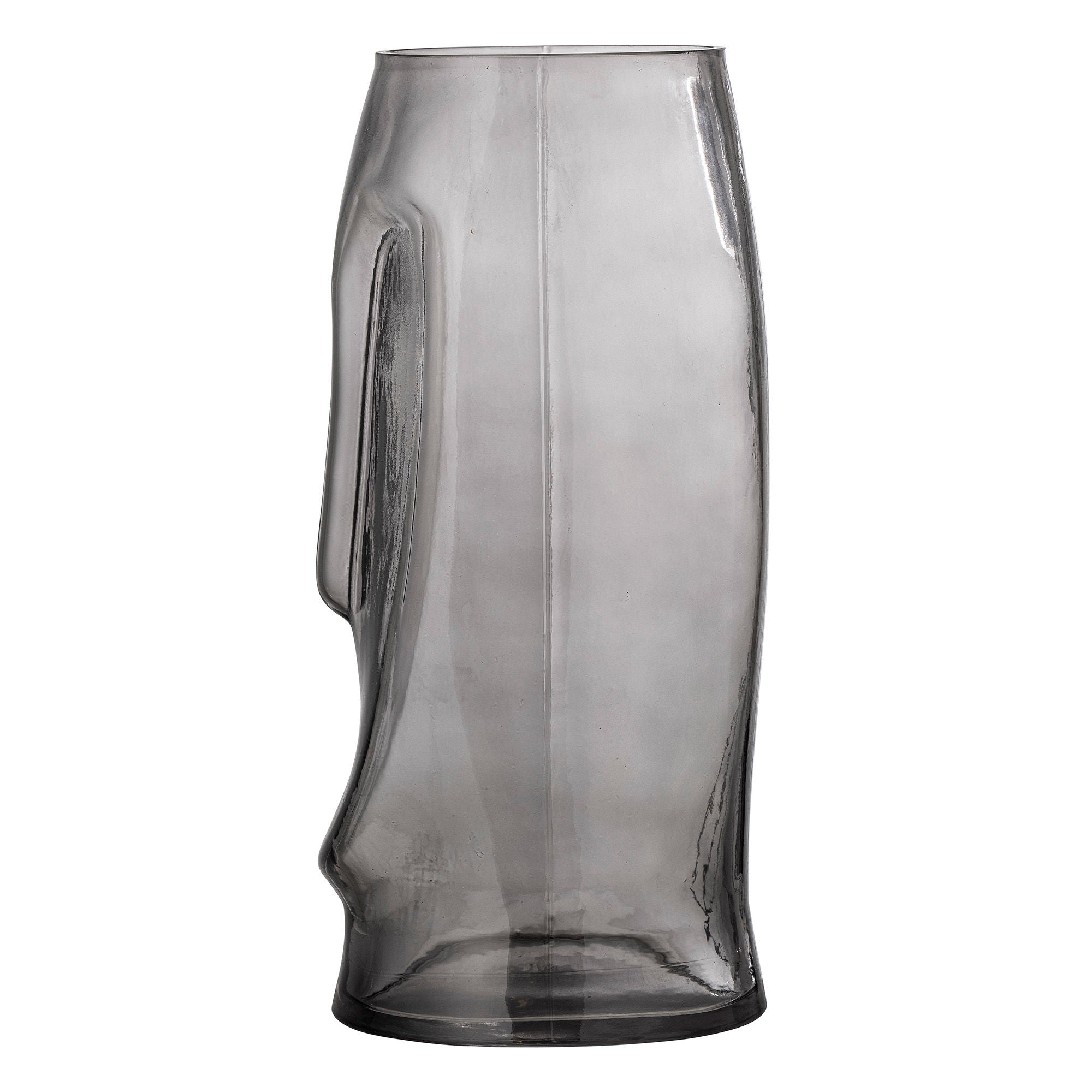 [product_category]-Bloomingville Ditta Vase, Grey, Glass-Bloomingville-5711173281541-82055075-BLO-2