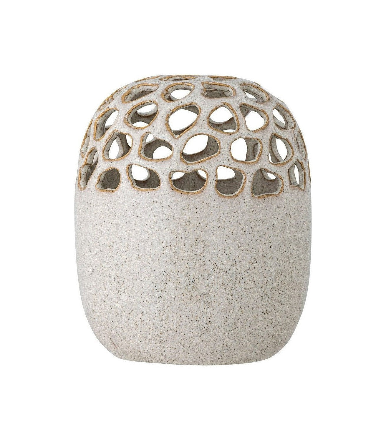 [product_category]-Bloomingville Elissa Vase, Nature, Stoneware-Bloomingville-5711173331482-82061340-BLO-1