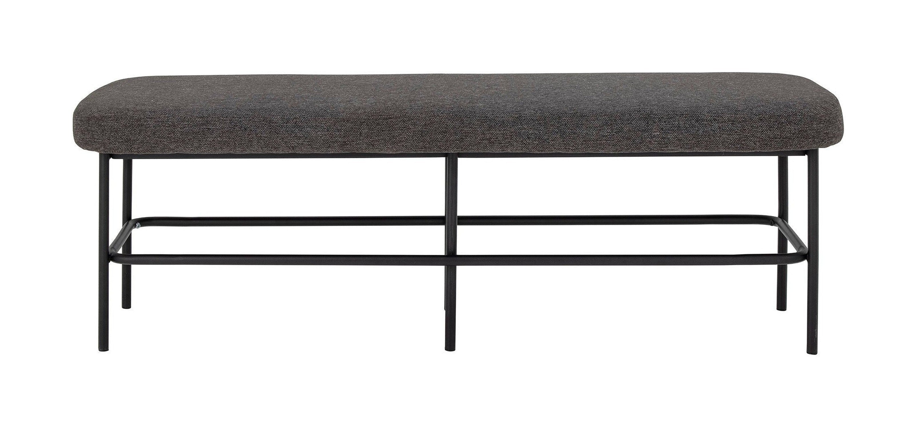 Bloomingville Farell Bench, Gray, Polyester