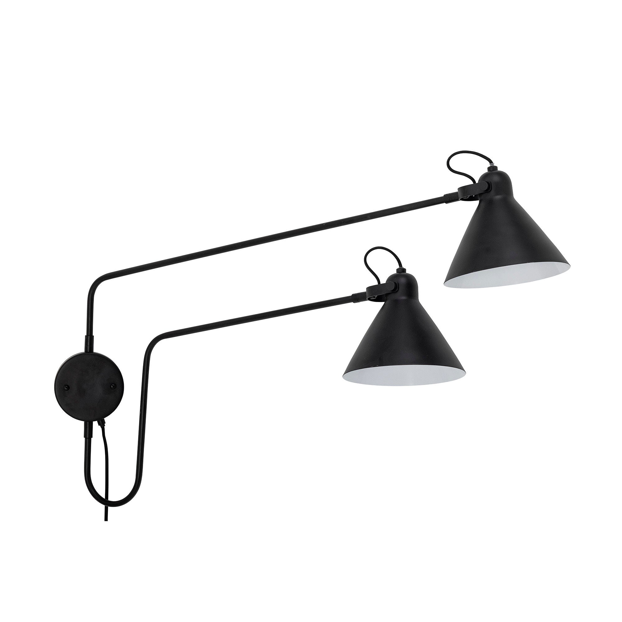 [product_category]-Bloomingville Felicity Wall Lamp, Black, Metal-Bloomingville-5711173303618-82054171-BLO-2