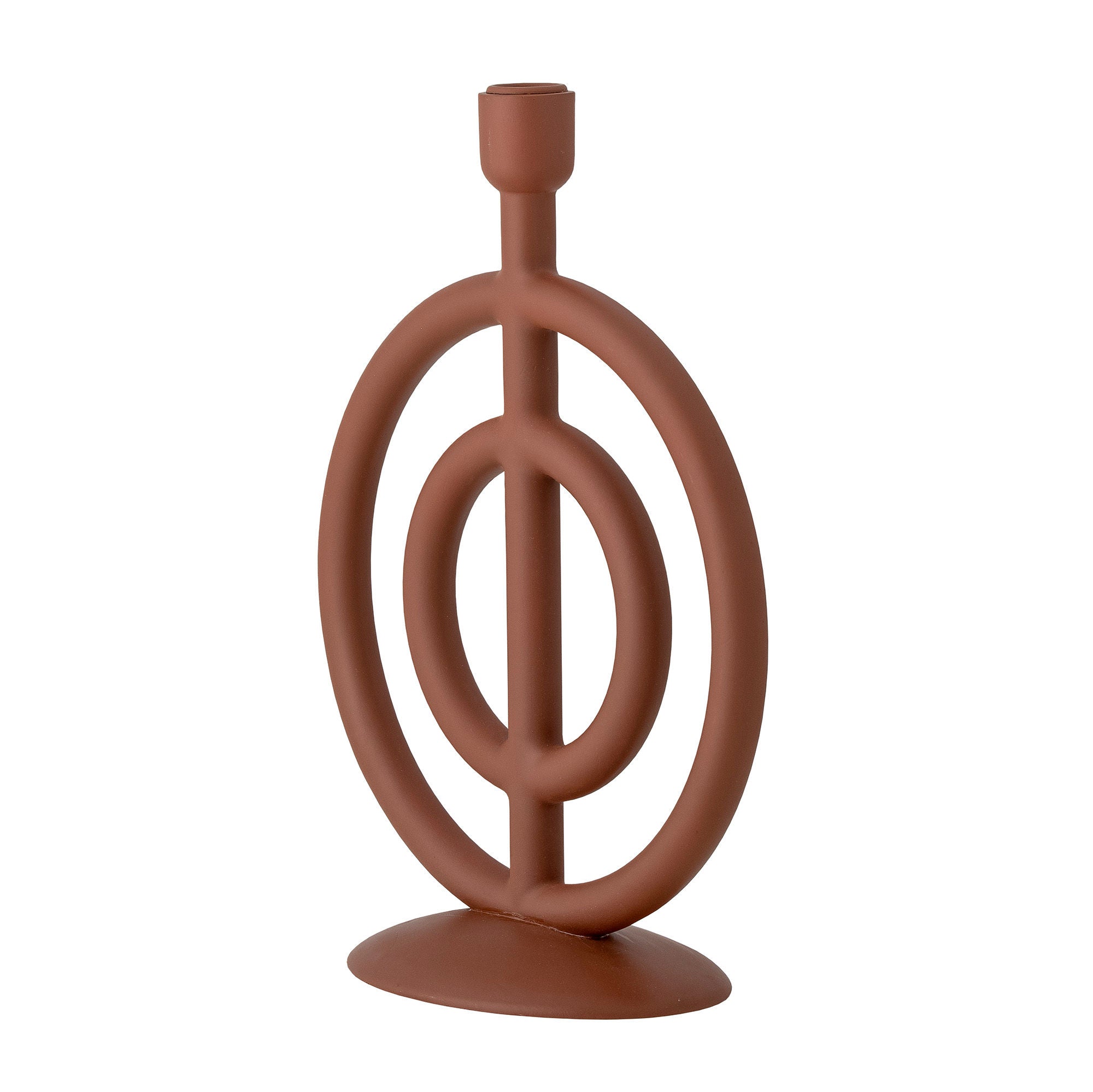 [product_category]-Bloomingville Flikka Candle Holder, Brown, Polyresin-Bloomingville-5711173282739-82053015-BLO-2