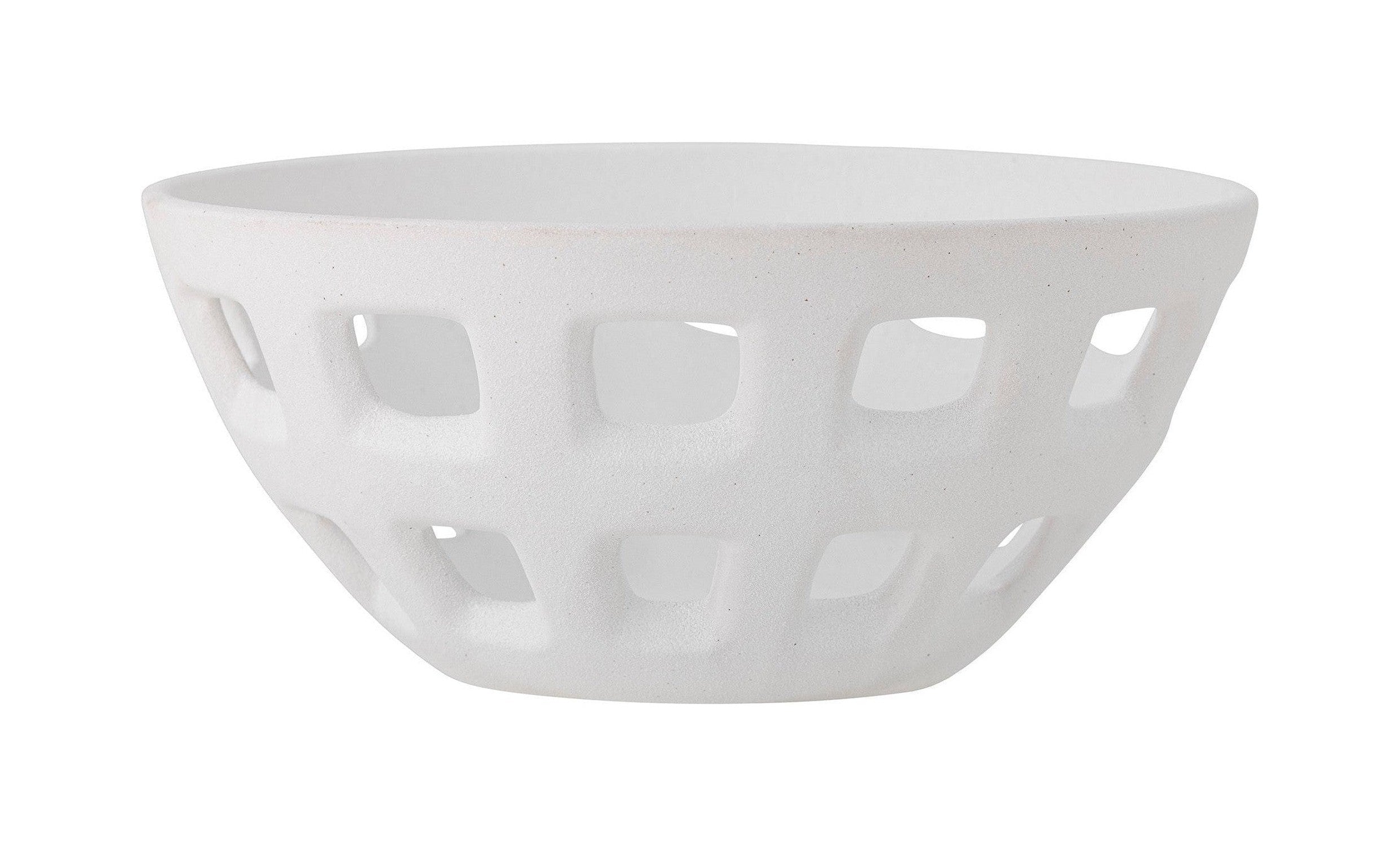 Bloomingville Foligno Deco Bowl, blanco, gres