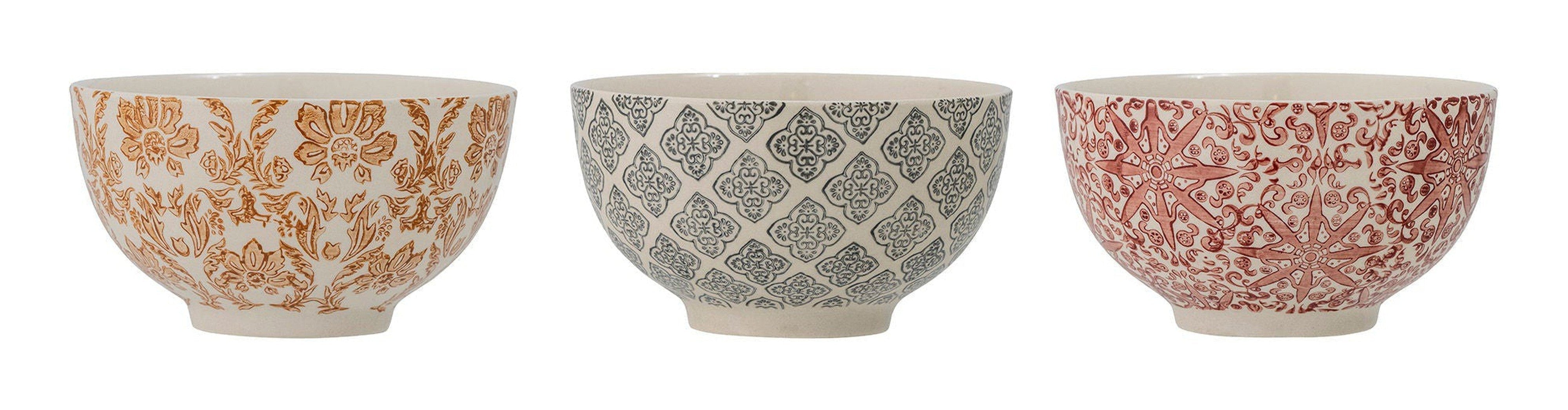 Bloomingville Genia Bowl, Brown, stentøj