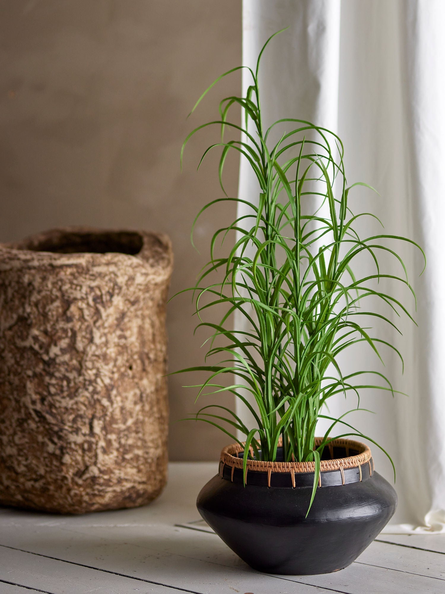 [product_category]-Bloomingville Grass Artificial Plant, Green, Plastic-Bloomingville-5711173332403-82061503-BLO-2