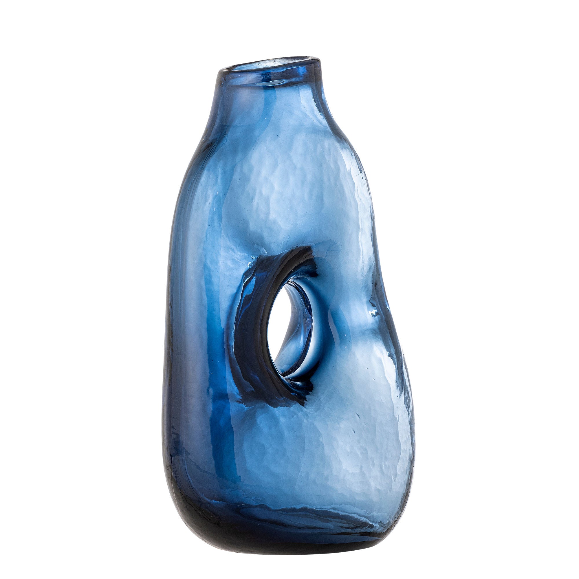 [product_category]-Bloomingville Harri Vase, Blue, Glass-Bloomingville-5711173331512-82061343-BLO-2