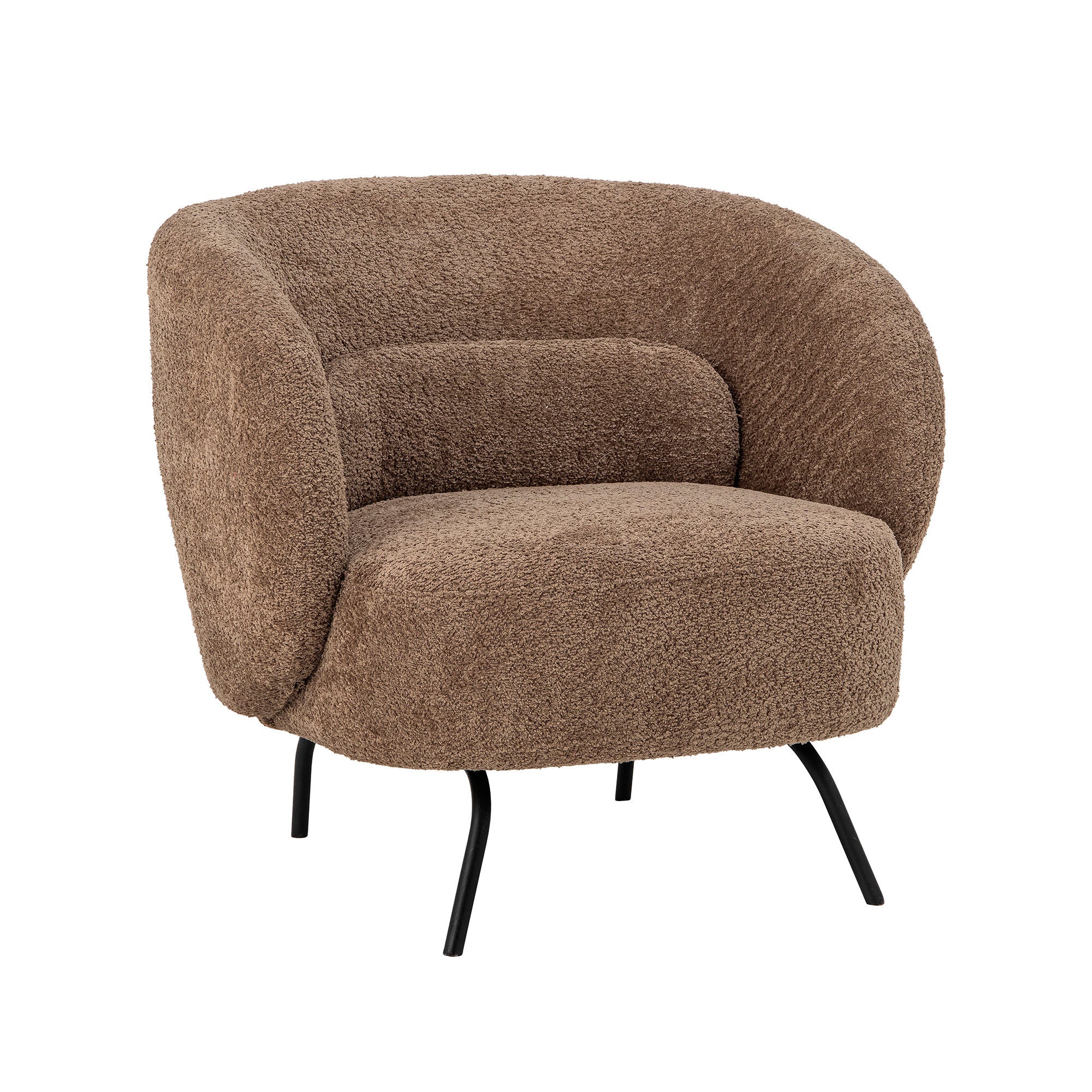 [product_category]-Bloomingville Harry Lounge Chair, Brown, Polyester-Bloomingville-5711173318605-82059689-BLO-6