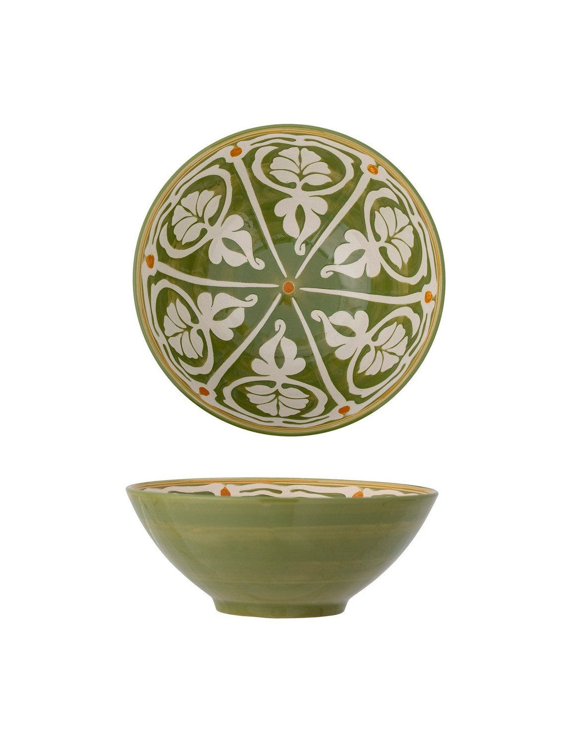 Bloomingville Heikki Bowl, verde, grés