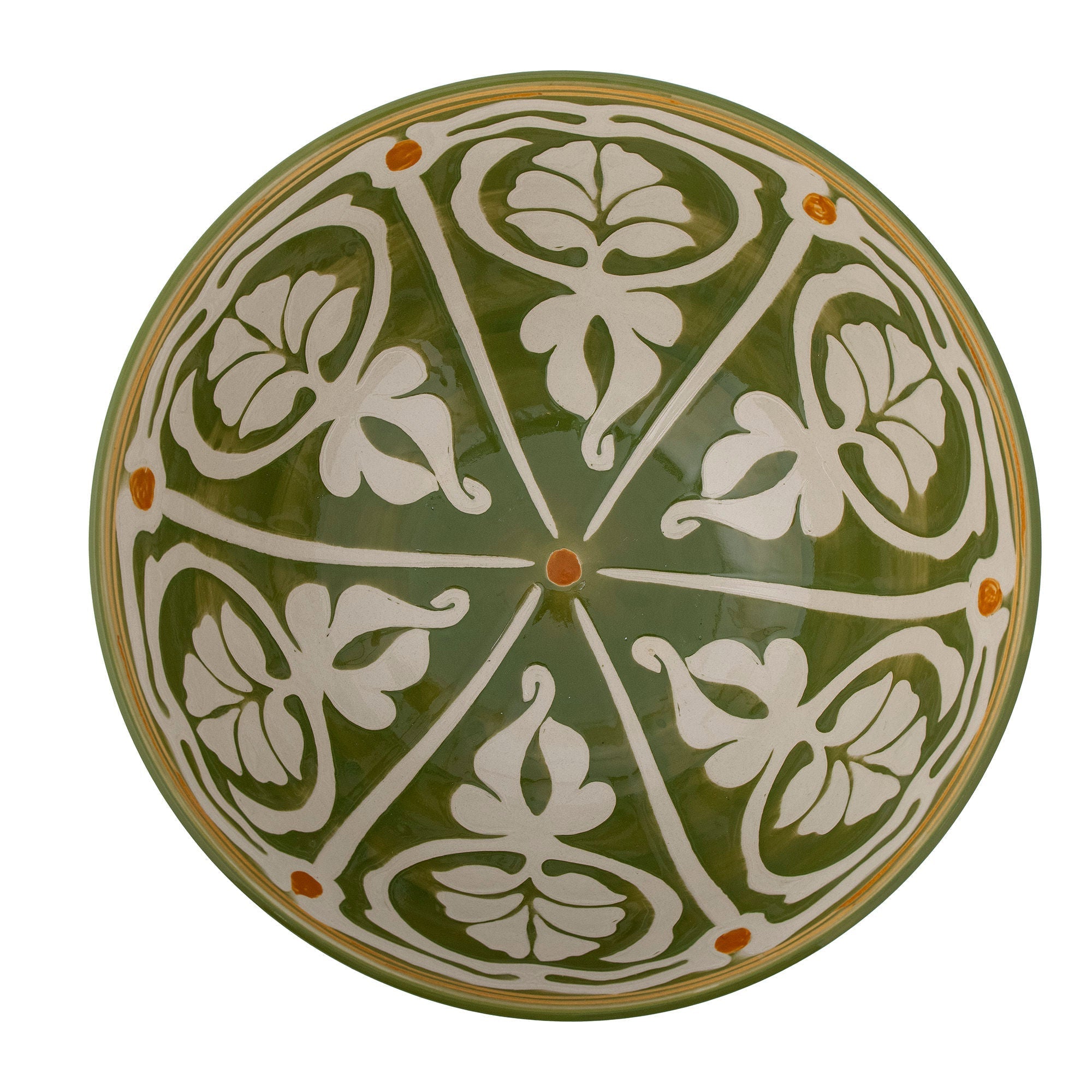 [product_category]-Bloomingville Heikki Bowl, Green, Stoneware-Bloomingville-5711173315864-82060378-BLO-3