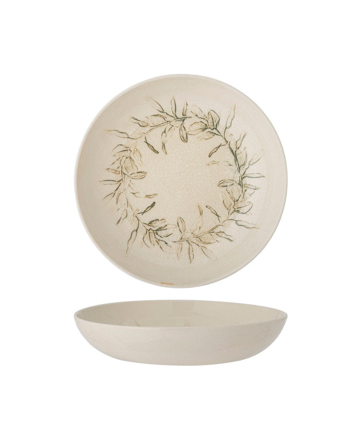 Bloomingville Hollie Bowl, verde, gres