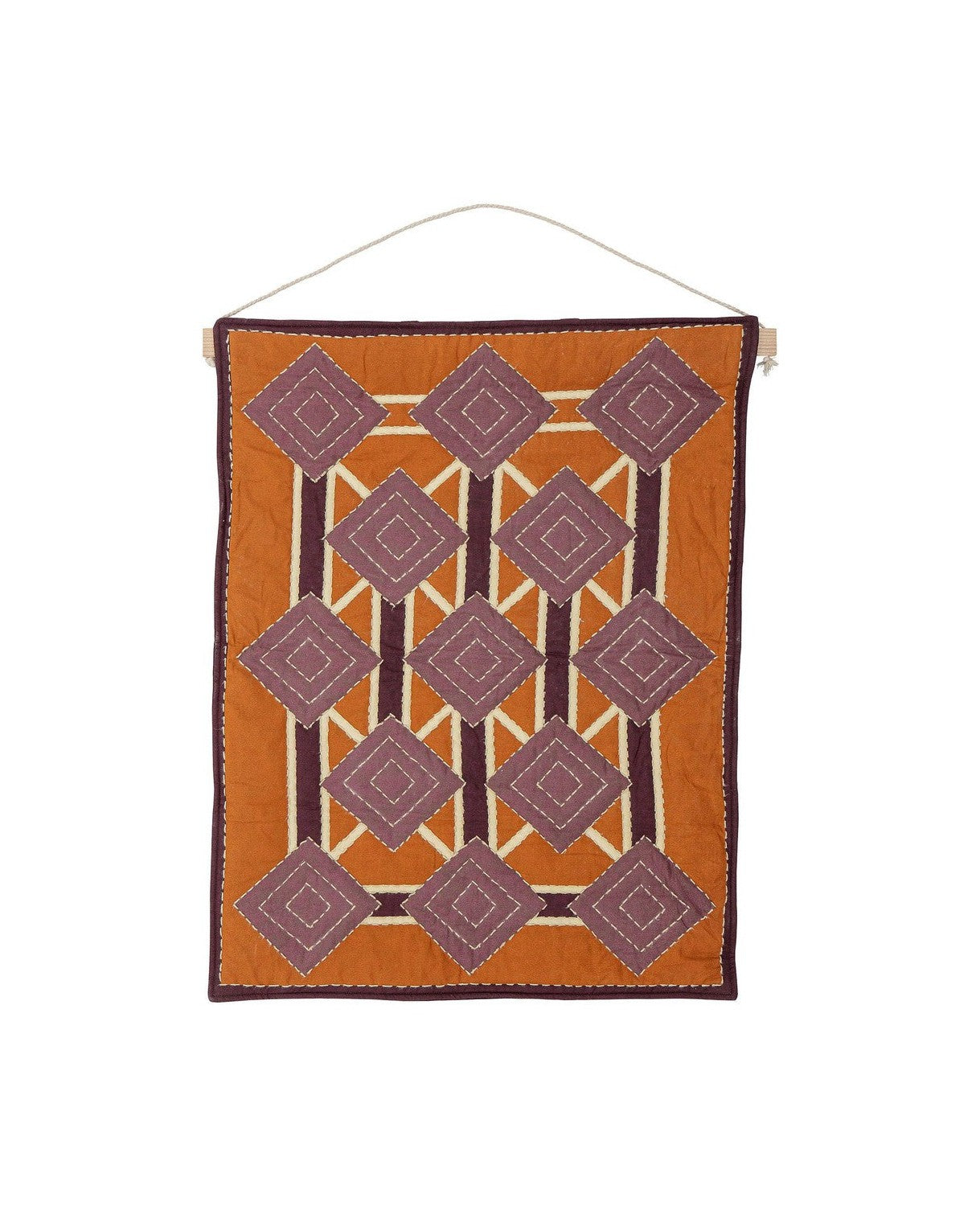 Bloomingville Honia Wall Decor, Brown, bomuld