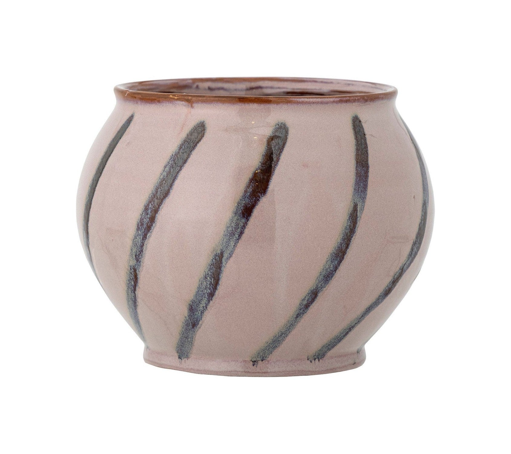 Bloomingville Iman Flowerpot, Rose, steengoed