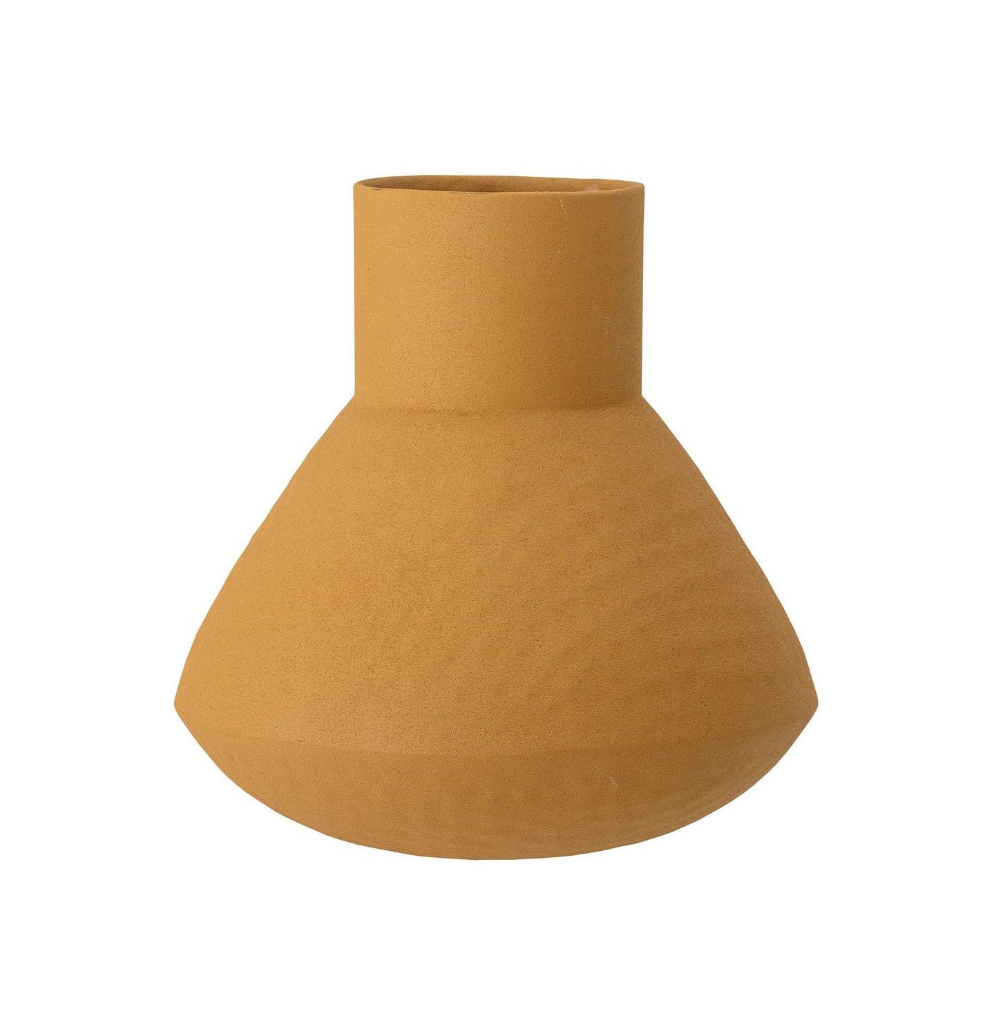 Bloomingville Isira Vase, Gelb, Metall