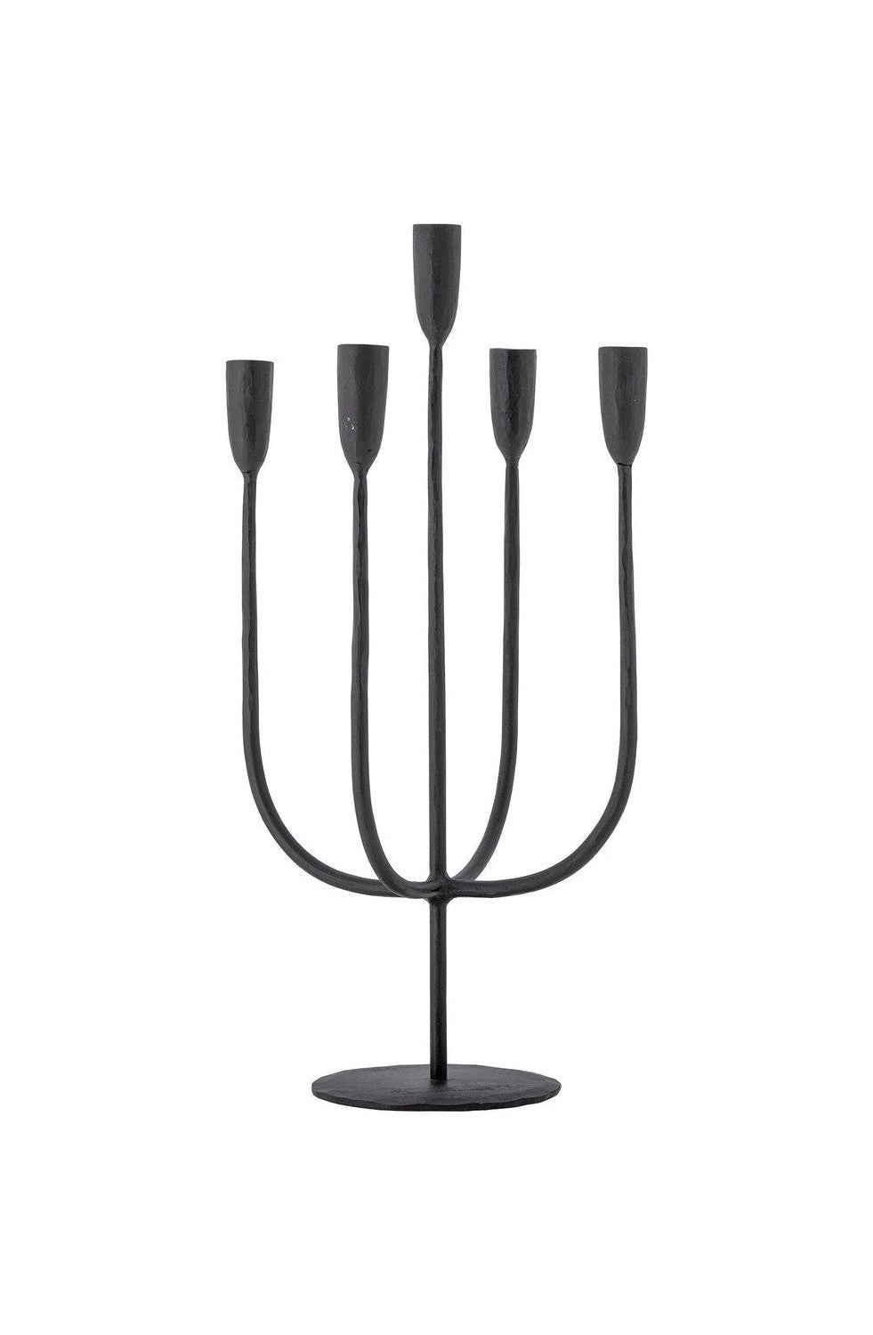 Bloomingville Izma Candle Holder, Black, Metal