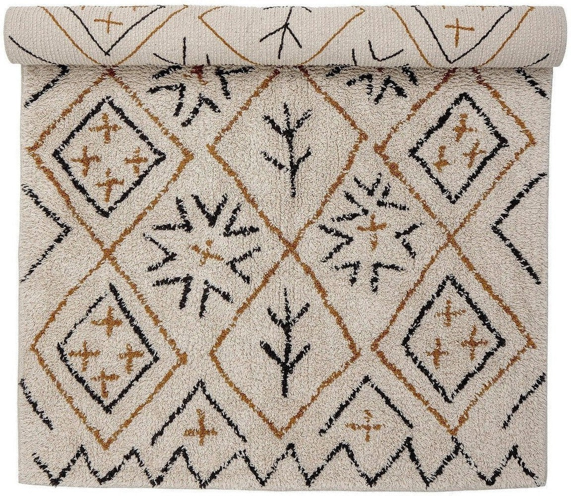 [product_category]-Bloomingville Jaida Rug, Nature, Cotton-Bloomingville-5711173292387-82057314-BLO-1