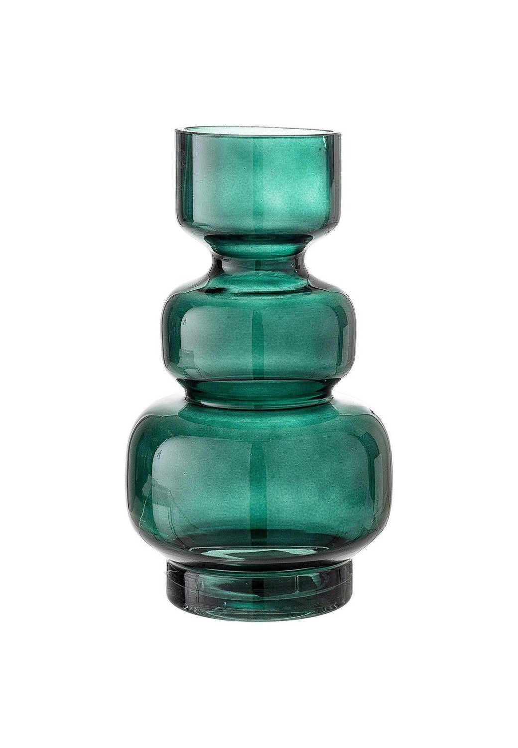 Bloomingville Johnson Vase, verde, vidro