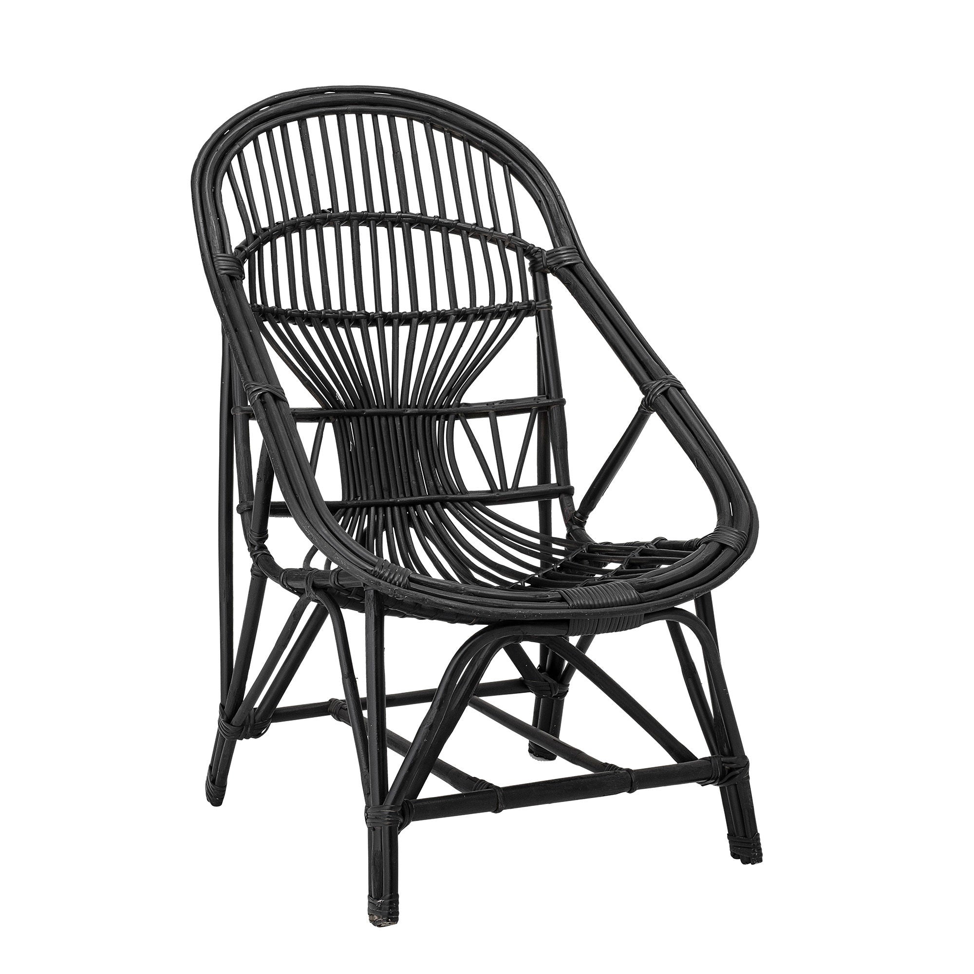 [product_category]-Bloomingville Joline Lounge Chair, Black, Cane-Bloomingville-5711173230549-82045986-BLO-3