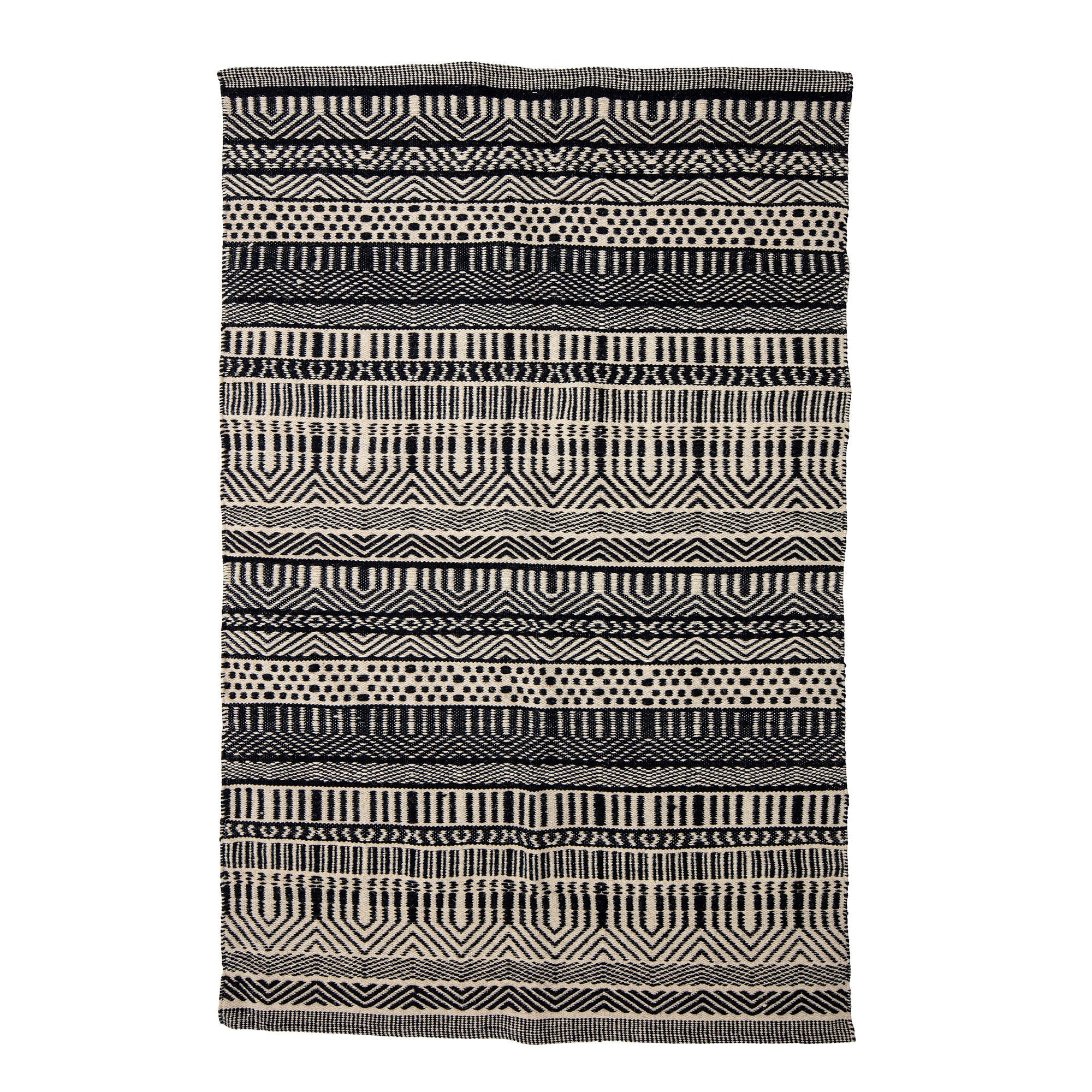 [product_category]-Bloomingville Joob Rug, Black, Wool-Bloomingville-5711173262762-82050950-BLO-2