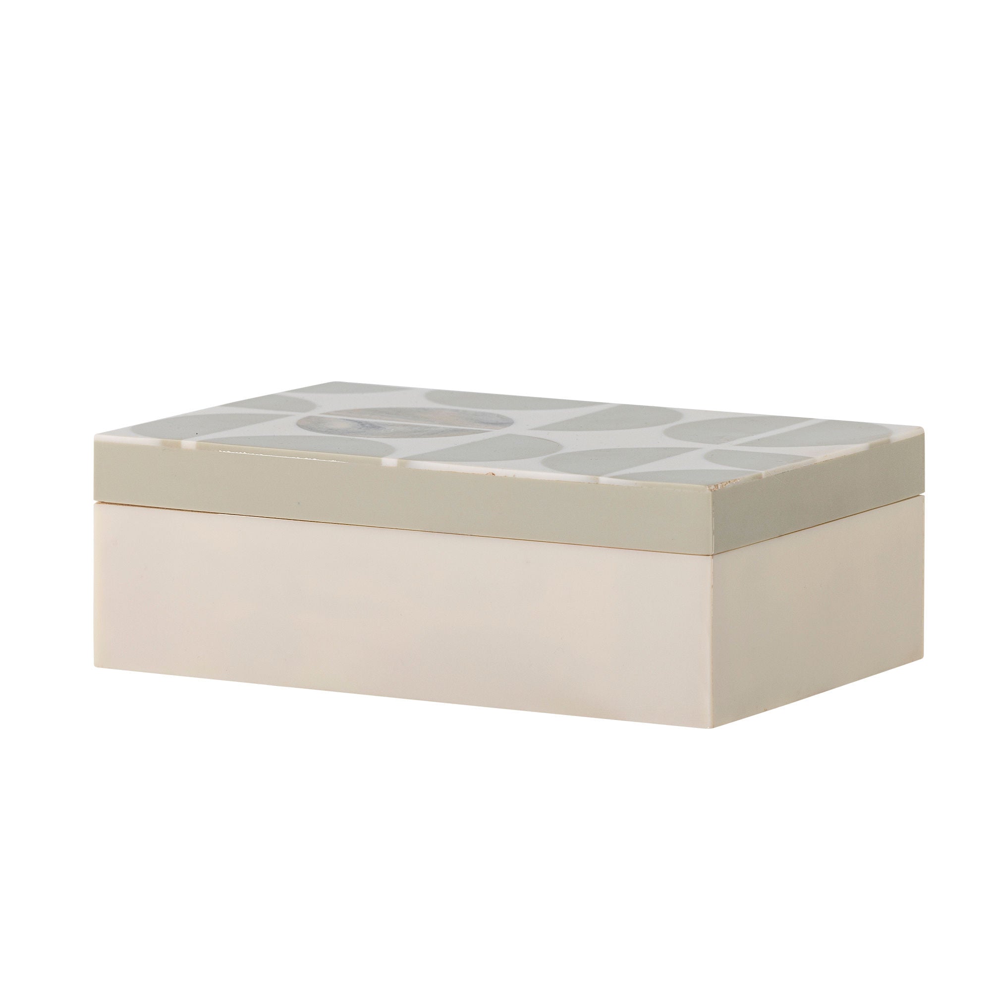 [product_category]-Bloomingville Kabela Box w/Lid, Grey, Resin-Bloomingville-5711173333516-82068270-BLO-2