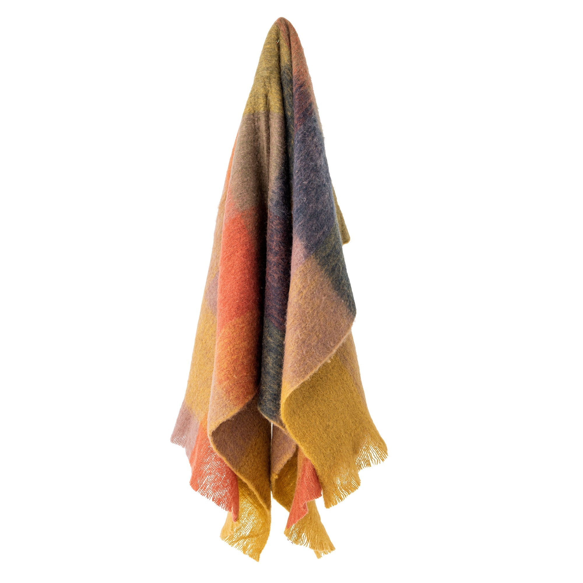 [product_category]-Bloomingville Kamini Throw, Yellow, Acrylic-Bloomingville-5711173328802-82068145-BLO-2