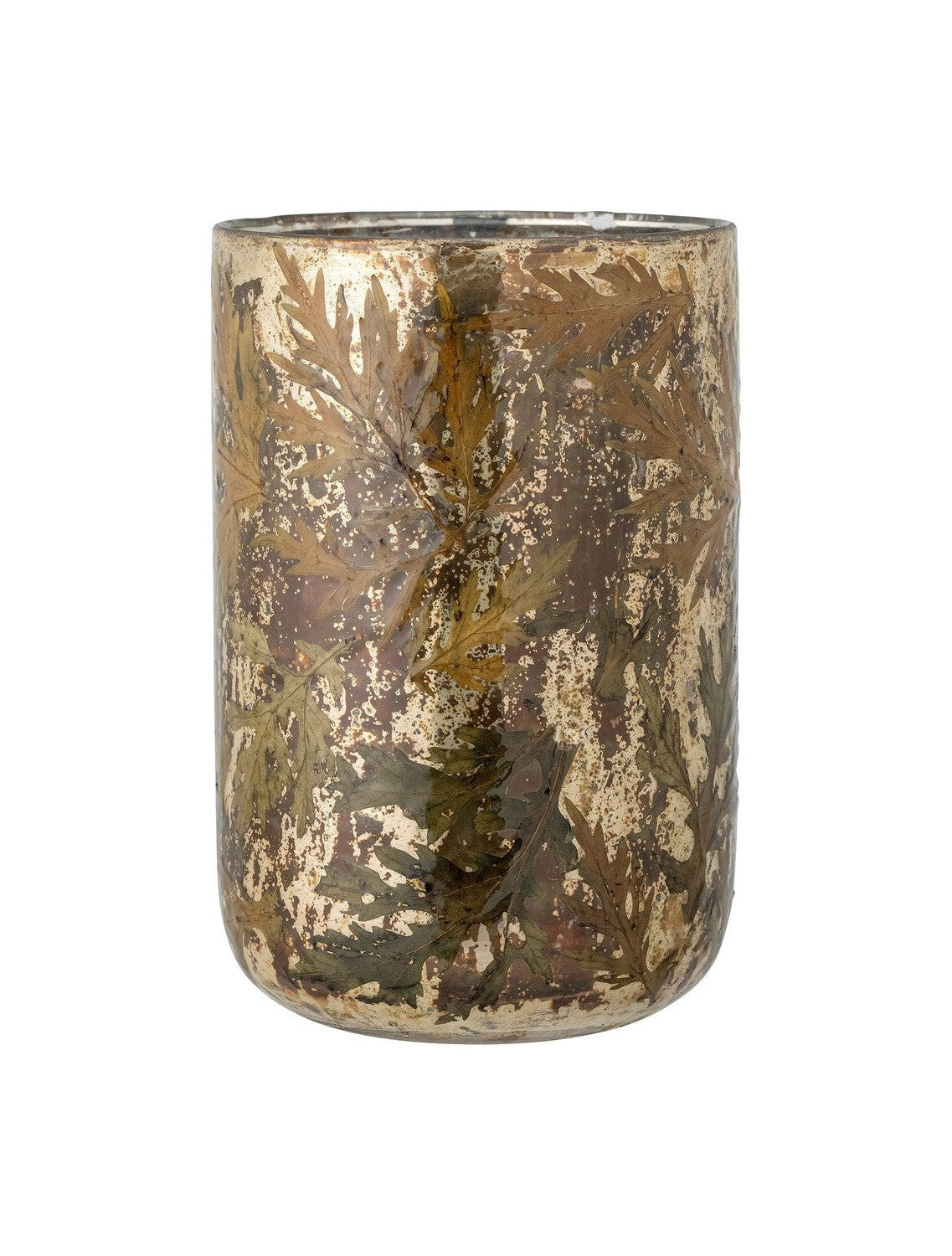 Bloomingville Kamissa Vase, guld, glas