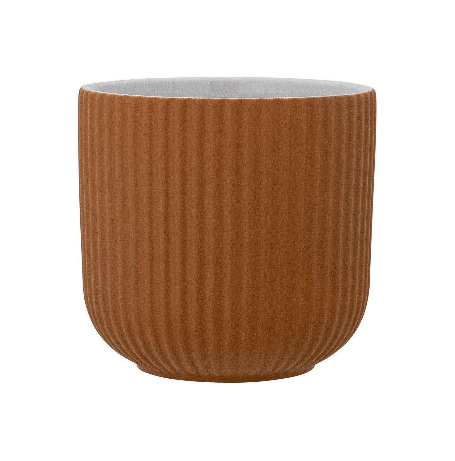 Bloomingville Kamma Flowerpot, Brown, Stoneware