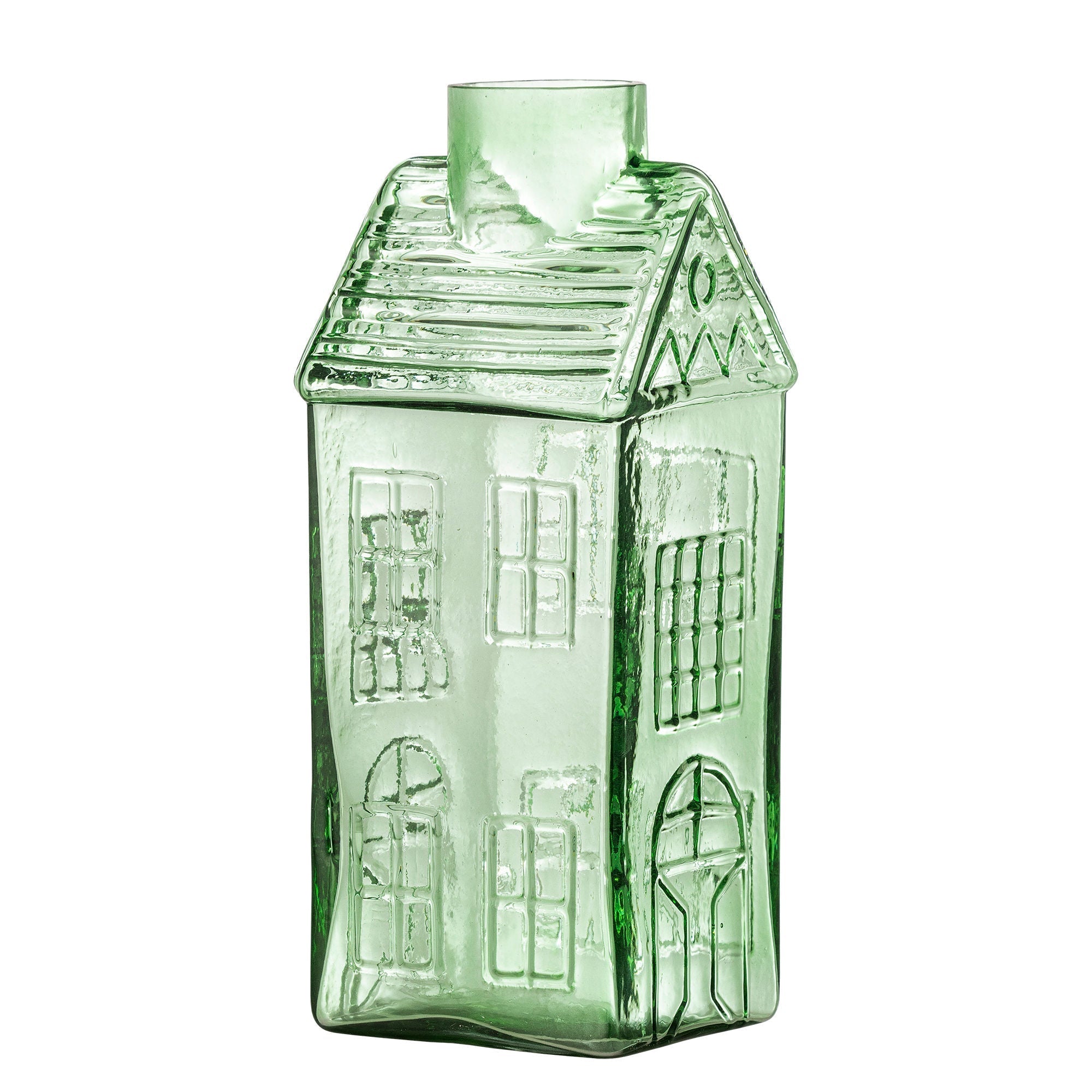 [product_category]-Bloomingville Kammy Vase, Green, Recycled Glass-Bloomingville-5711173329601-82068143-BLO-3