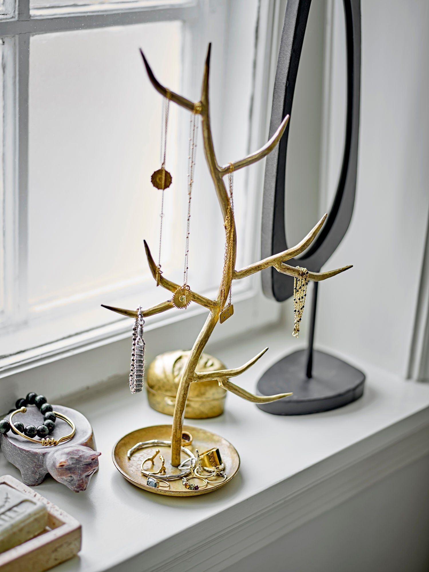 [product_category]-Bloomingville Katika Jewelry Stand, Gold, Metal-Bloomingville-5711173333738-82068286-BLO-2