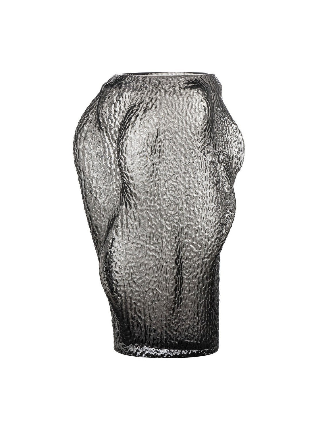 Bloomingville Khalid Vase, Gray, Glass