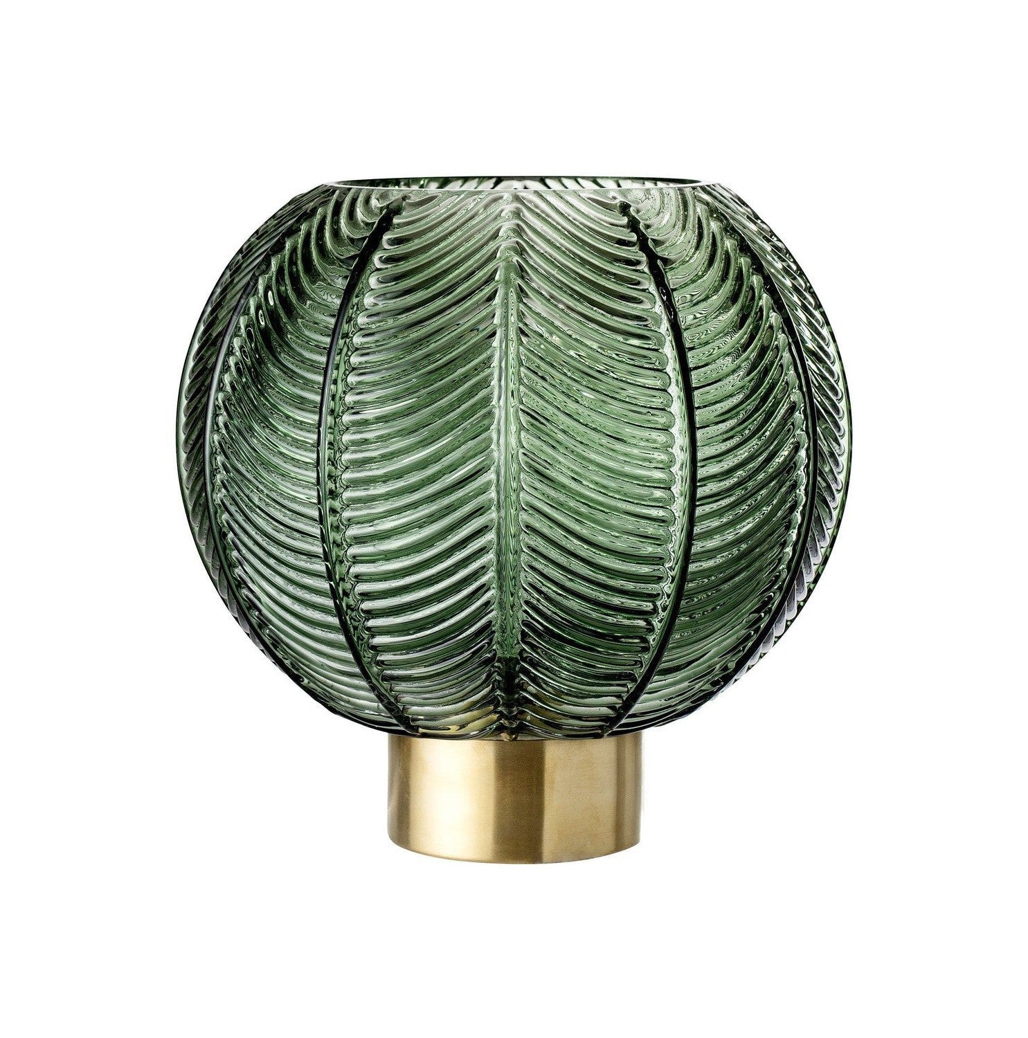 Bloomingville Klaus Vase, vert, verre