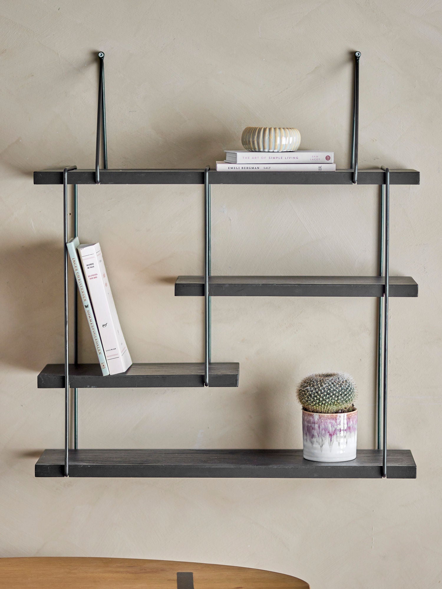 [product_category]-Bloomingville Lewis Shelf, Black, Firwood-Bloomingville-5711173323180-82064366-BLO-3