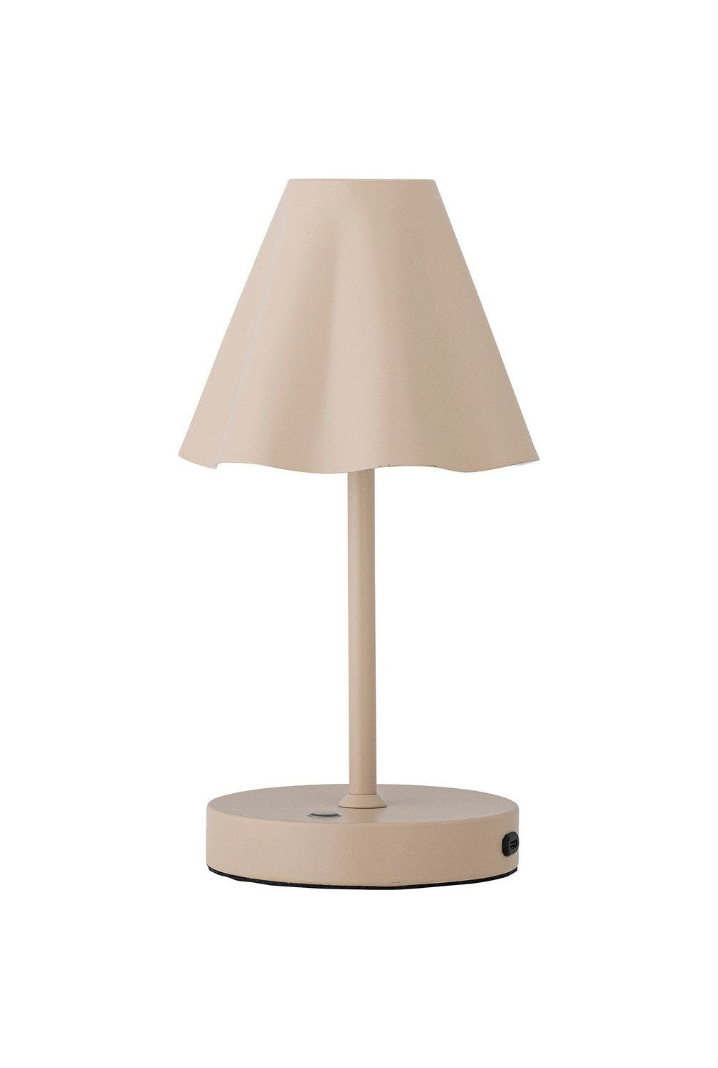 Bloomingville Lianna Portable Lampe, recargable, naturaleza, metal