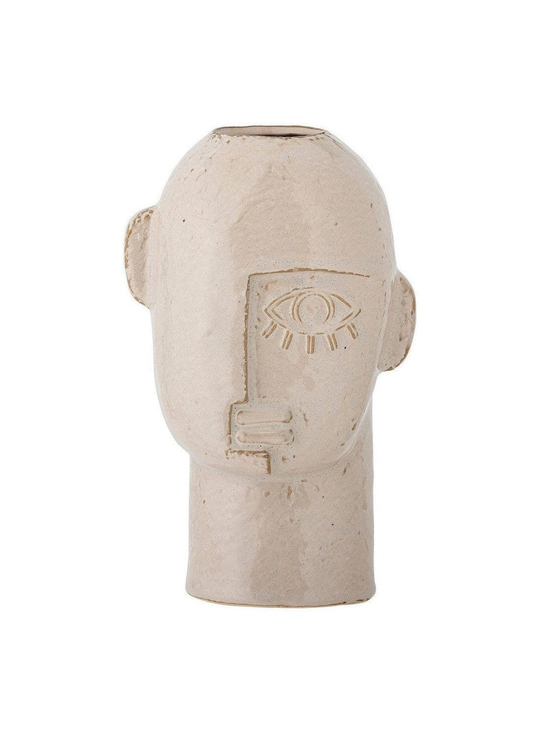 [product_category]-Bloomingville Lizzie Vase, Nature, Stoneware-Bloomingville-5711173332472-82062356-BLO-1