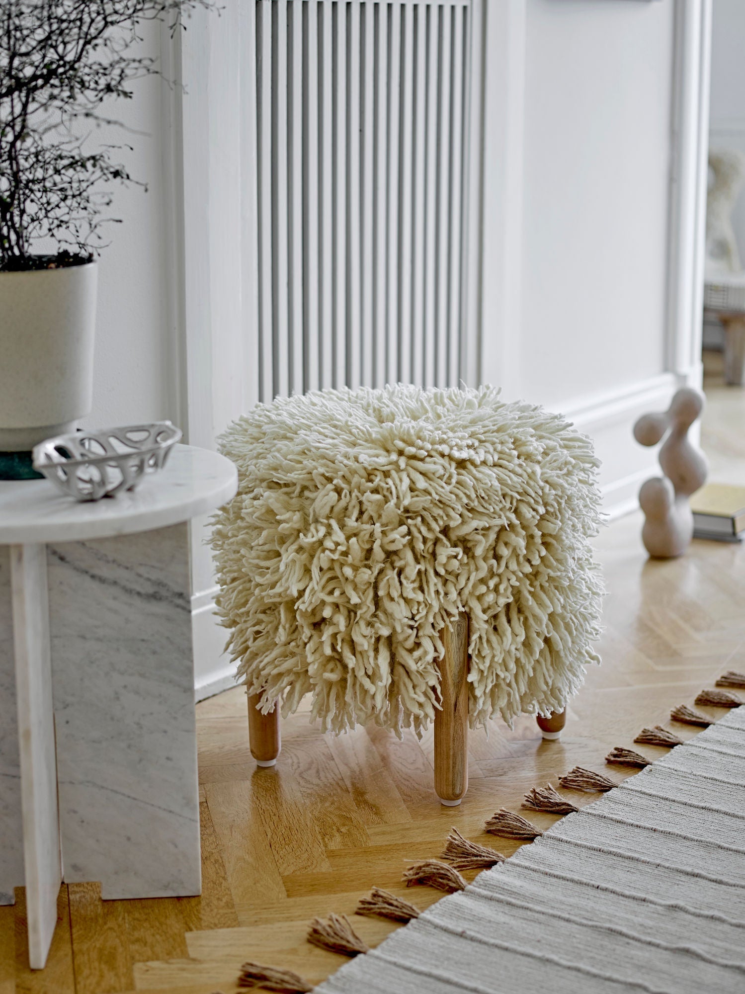 [product_category]-Bloomingville Lomba Stool, Nature, Wool-Bloomingville-5711173333349-82064558-BLO-3