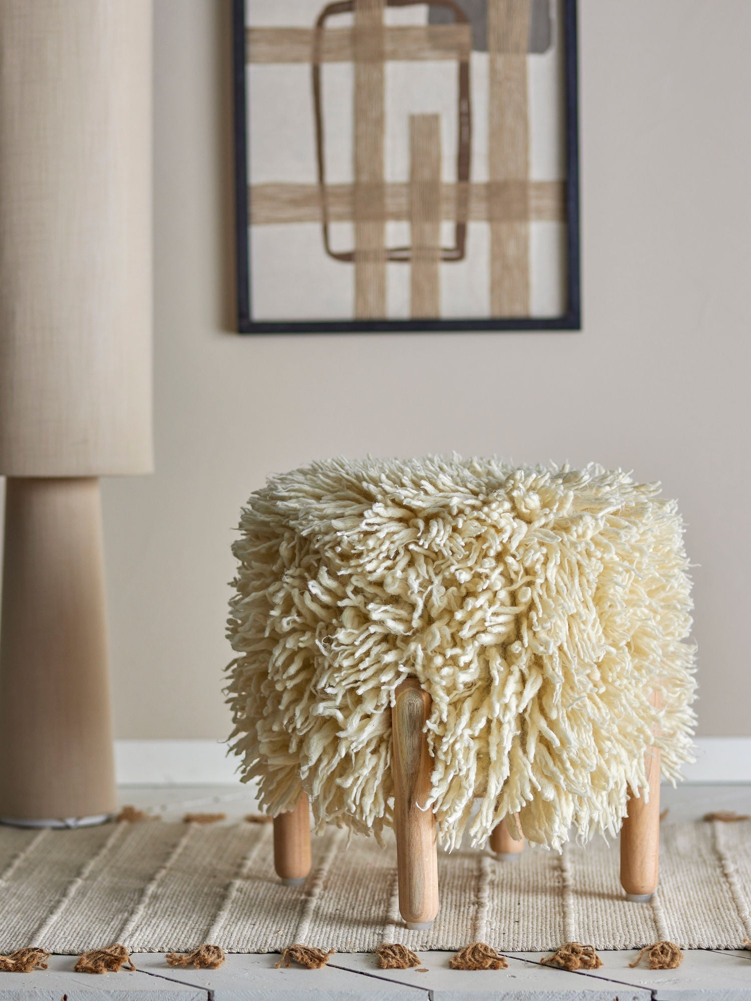 [product_category]-Bloomingville Lomba Stool, Nature, Wool-Bloomingville-5711173333349-82064558-BLO-4