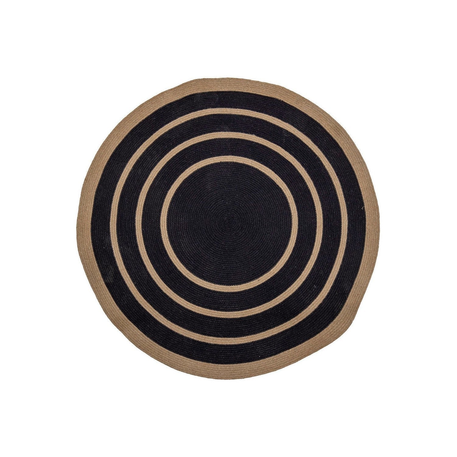 Bloomingville Lune Rug, preto, ervas marinhas