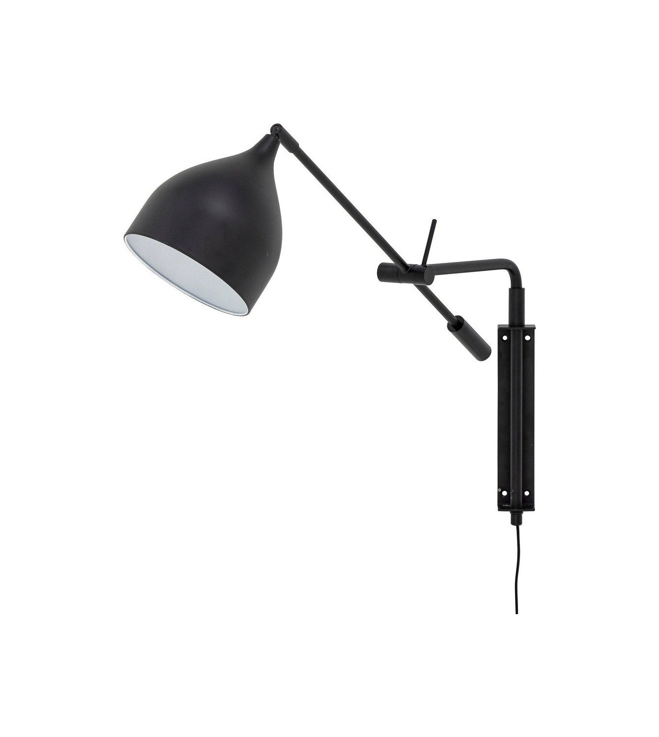 Bloomingville Lyam Wall Lamp, zwart, metaal