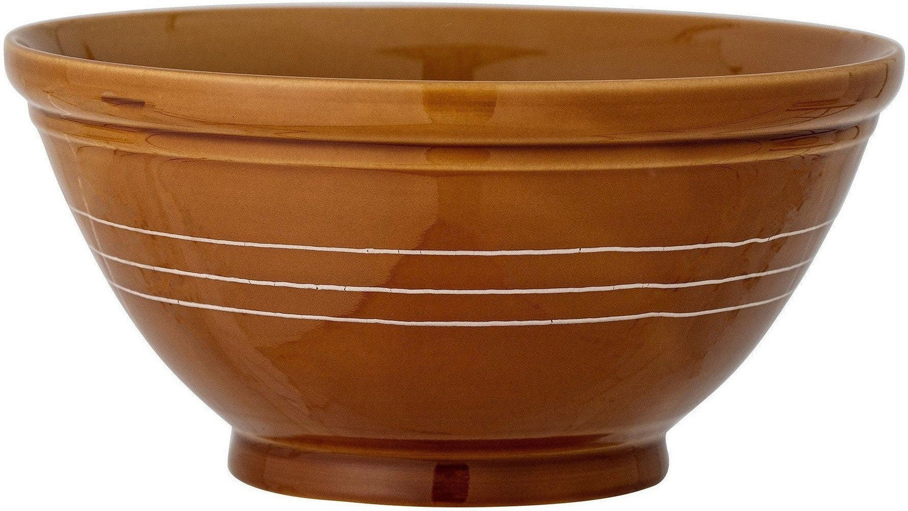 [product_category]-Bloomingville Lynett Bowl, Brown, Stoneware-Bloomingville-5711173280995-82055000-BLO-1