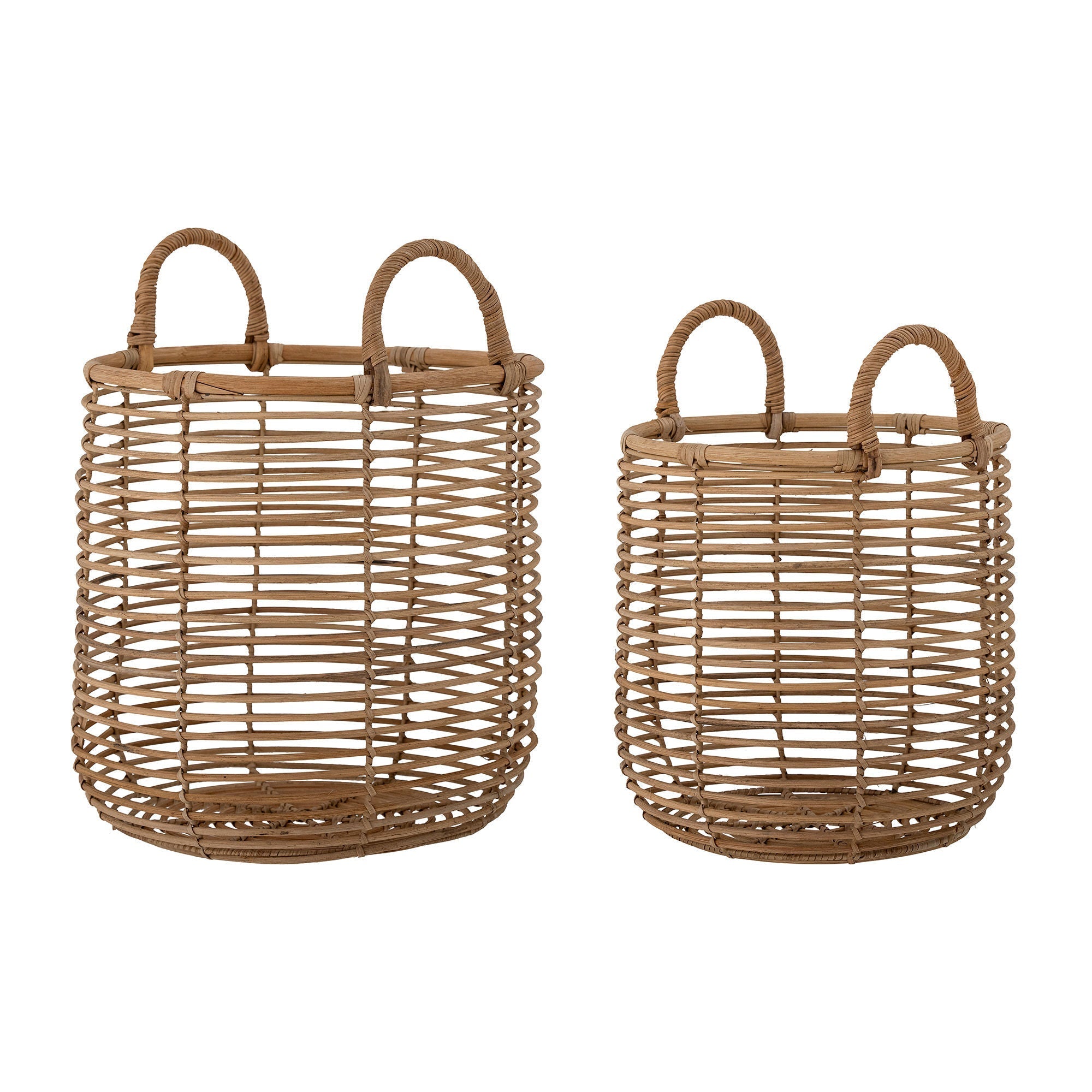 [product_category]-Bloomingville Lyng Basket, Nature, Rattan-Bloomingville-5711173285679-82053930-BLO-2