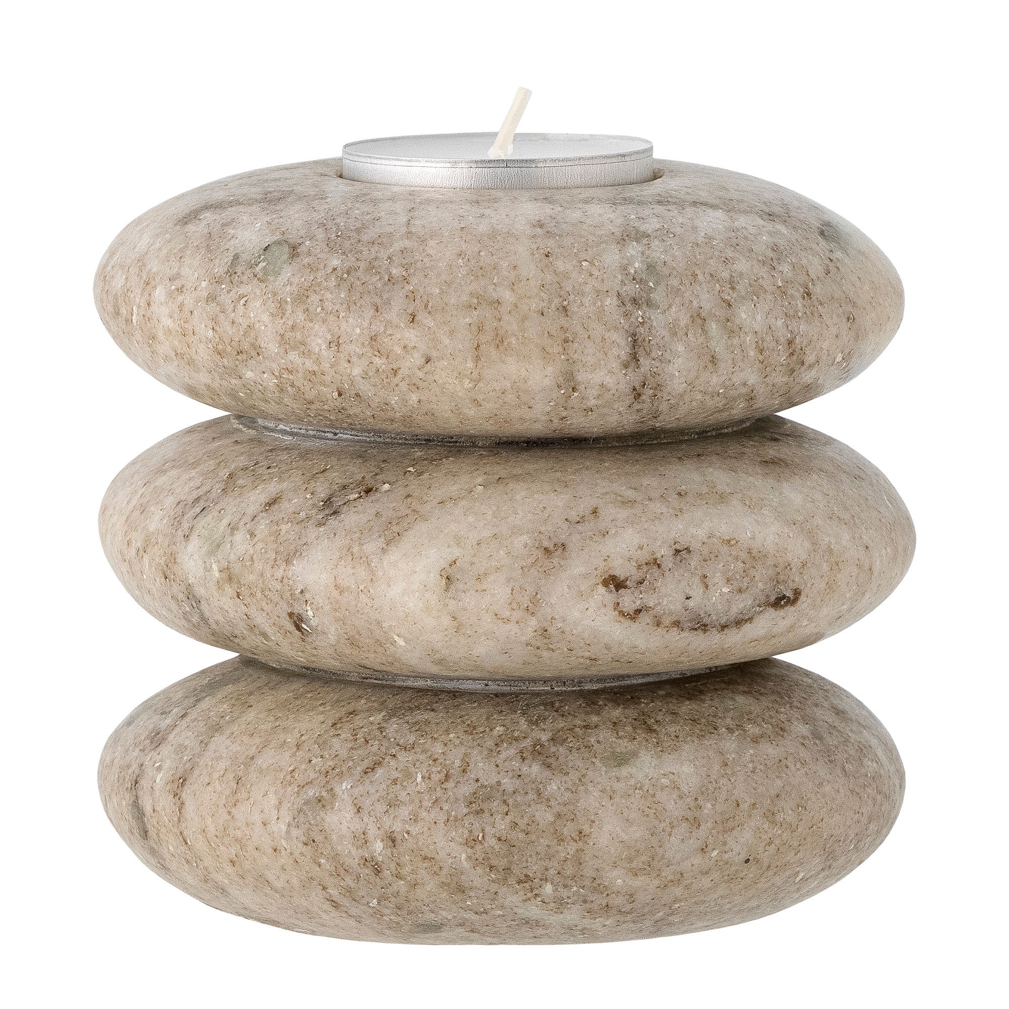 [product_category]-Bloomingville Madisson Votive & Candle Holder, Brown, Marble-Bloomingville-5711173294343-82058051-BLO-3