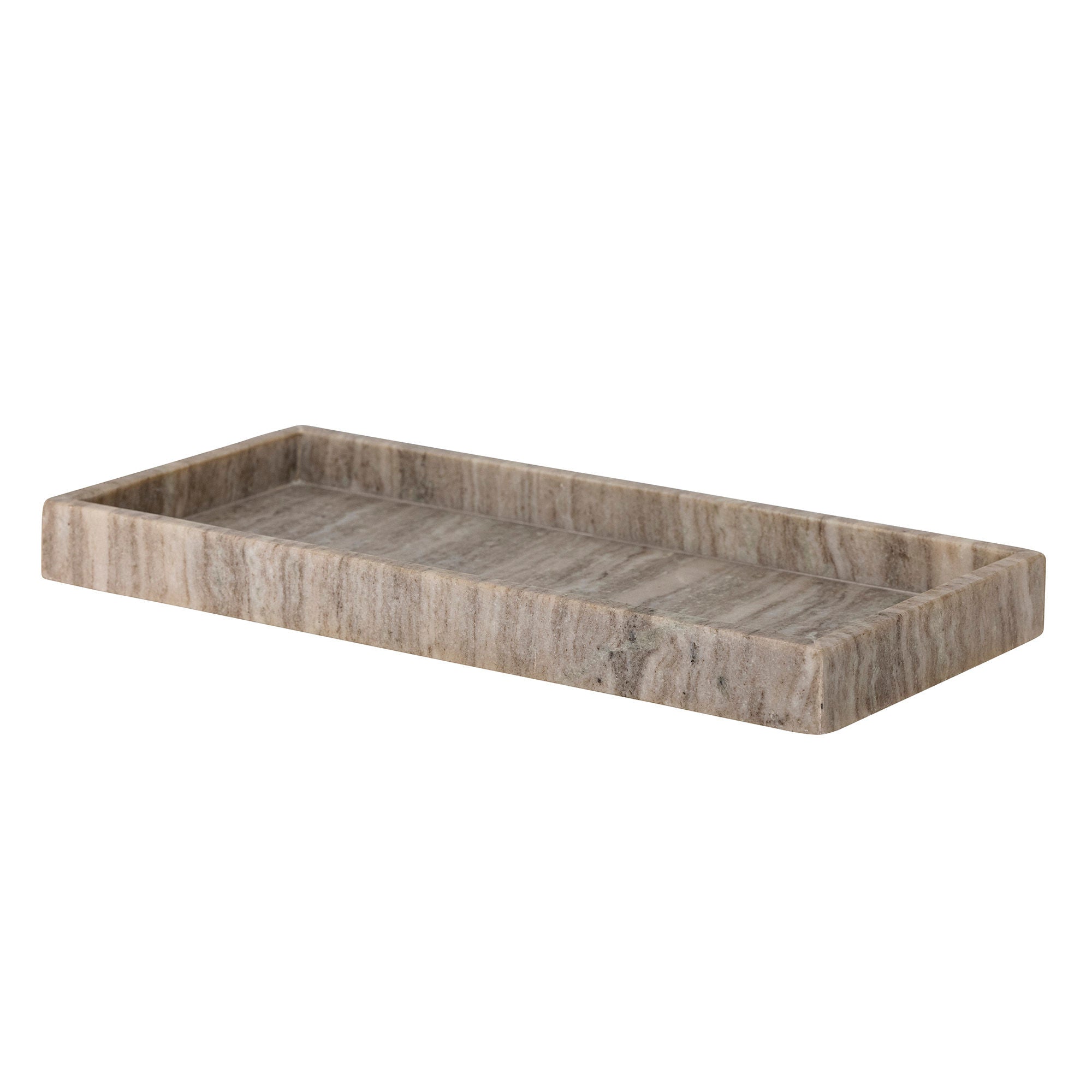 [product_category]-Bloomingville Majsa Tray, Brown, Marble-Bloomingville-5711173294398-82058056-BLO-2