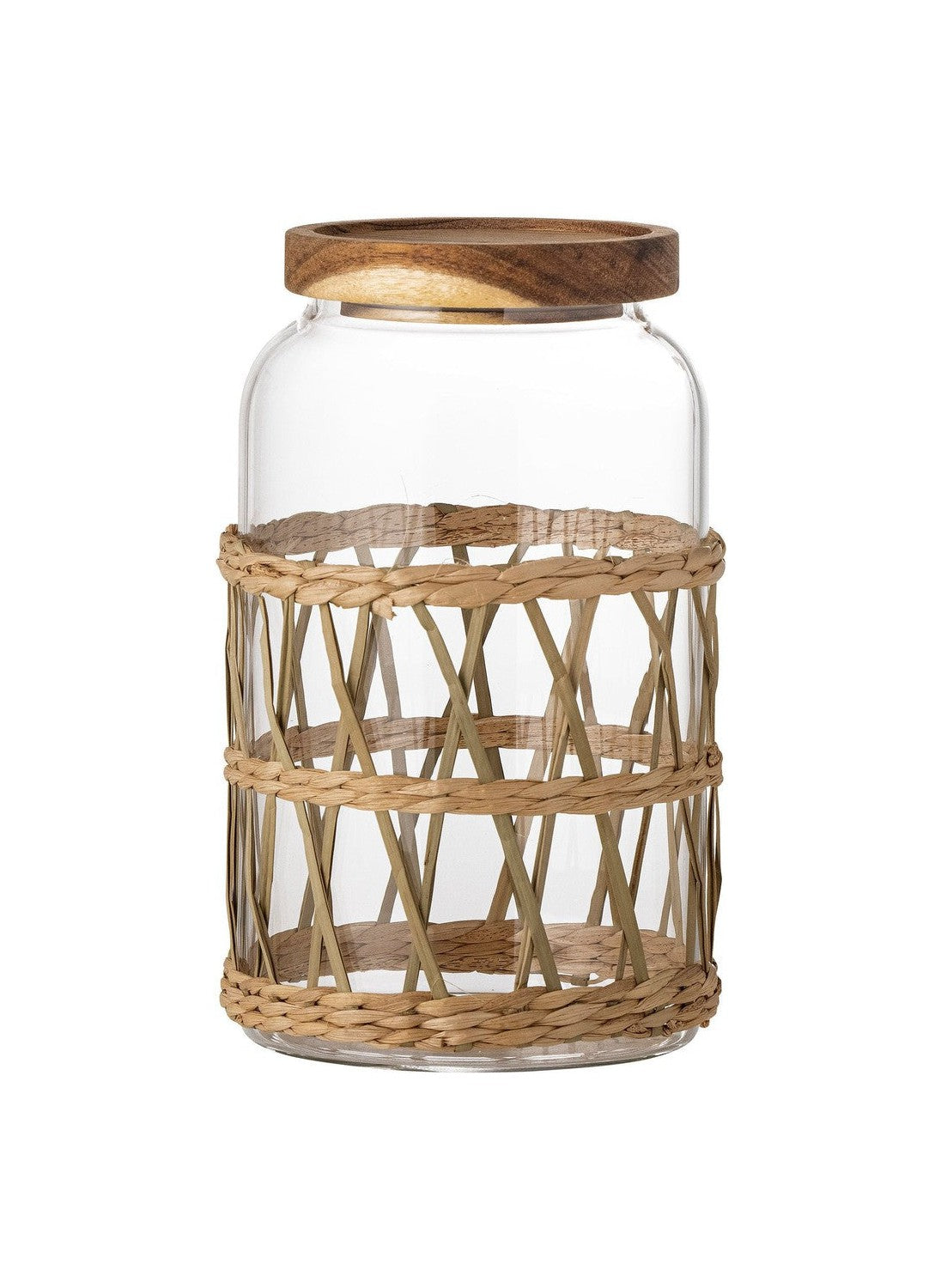 Bloomingville Manna Jar con tapa, Clear, Glass