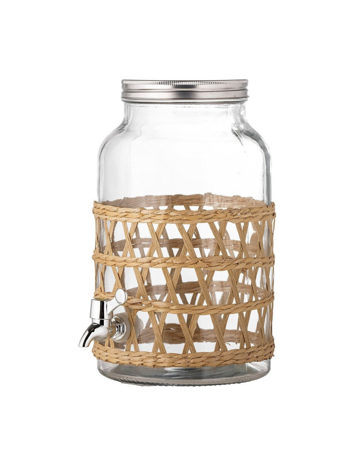 Bloomingville Manna Jar mit Tap, klar, Glas