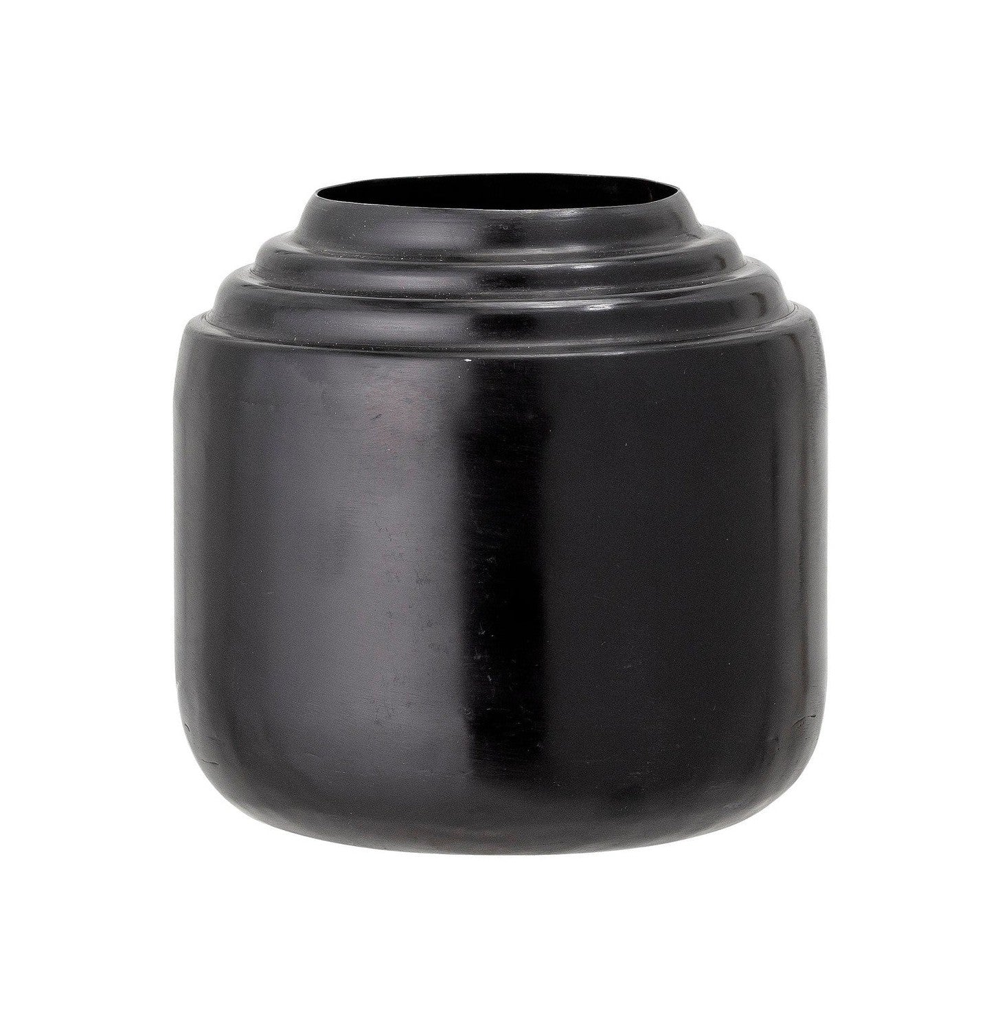 Bloomingville Mari Vase, Schwarz, Metall