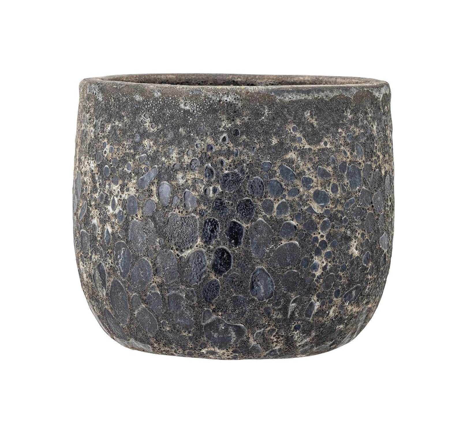 Bloomingville Marko Flowerpot, gris, terre cuite