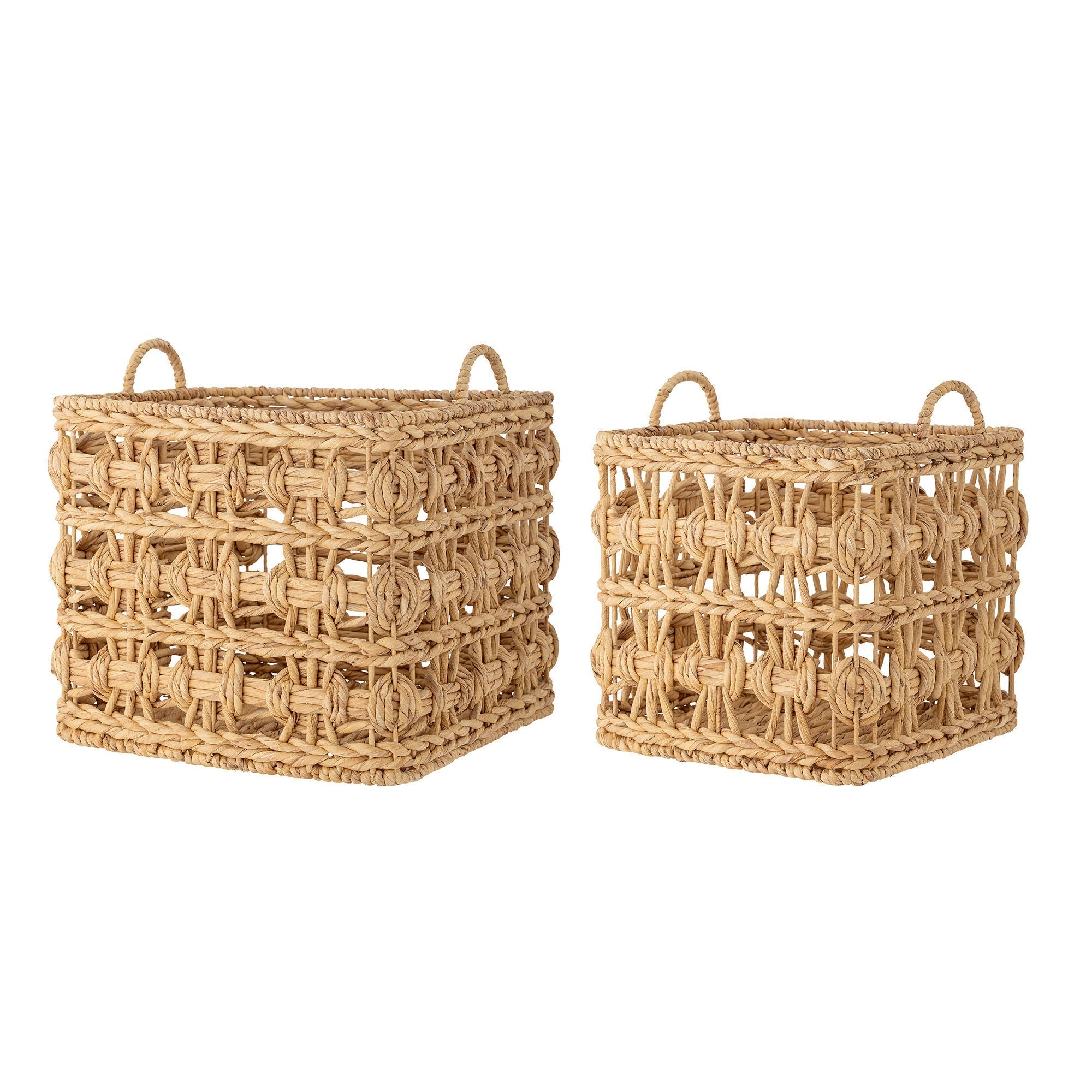 [product_category]-Bloomingville Marnie Basket, Nature, Water Hyacinth-Bloomingville-5711173318858-82064117-BLO-2