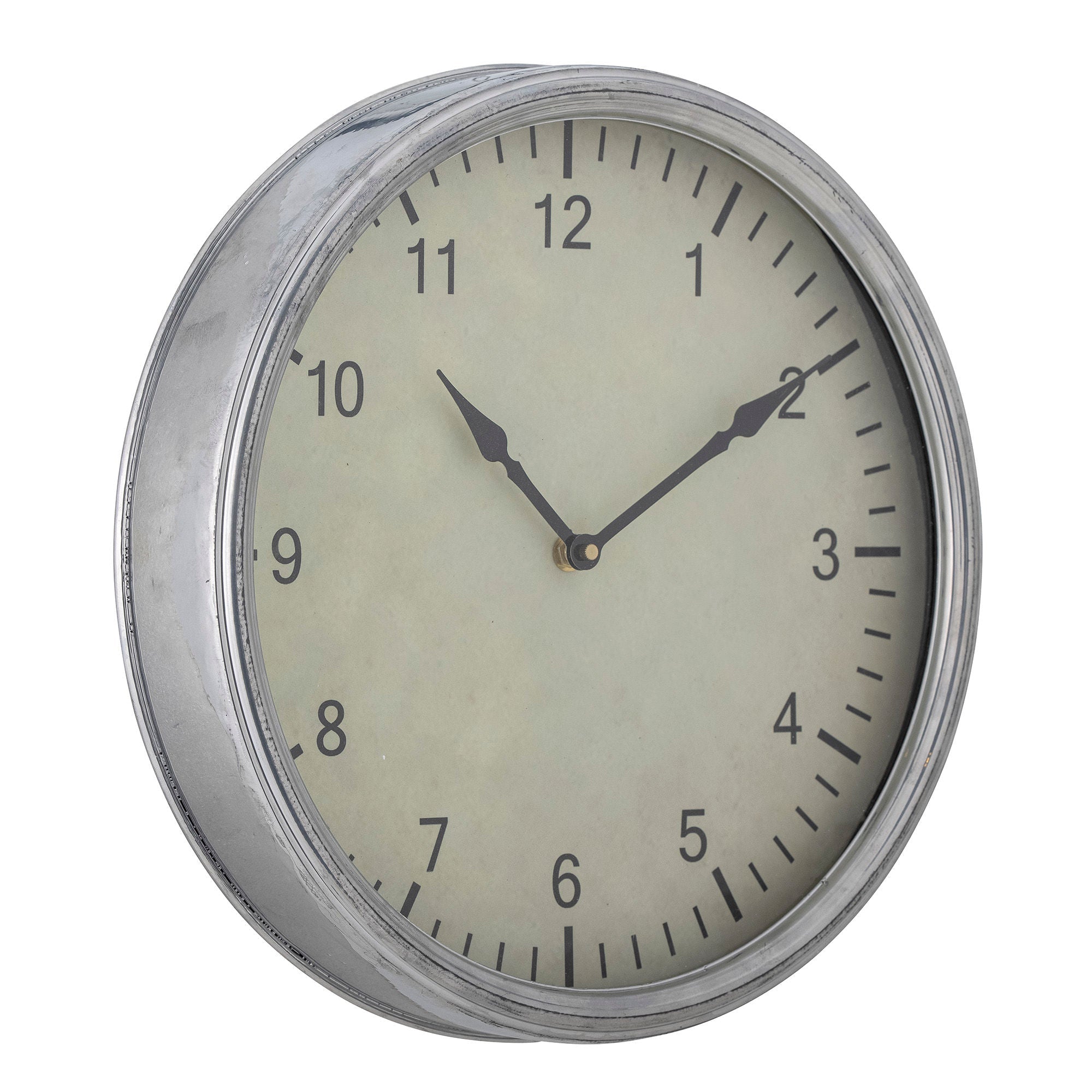 [product_category]-Bloomingville Mehdi Wall Clock, Silver, Metal-Bloomingville-5711173291823-82057456-BLO-2